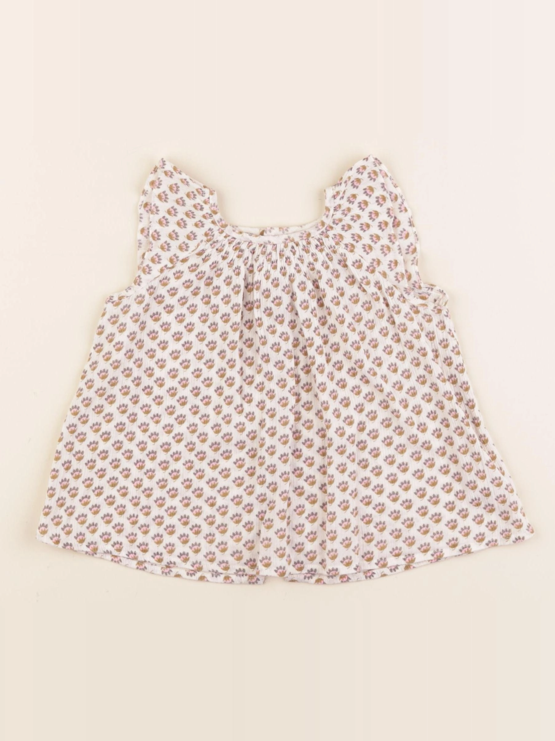 Bonpoint - blouse beige - 2 ans