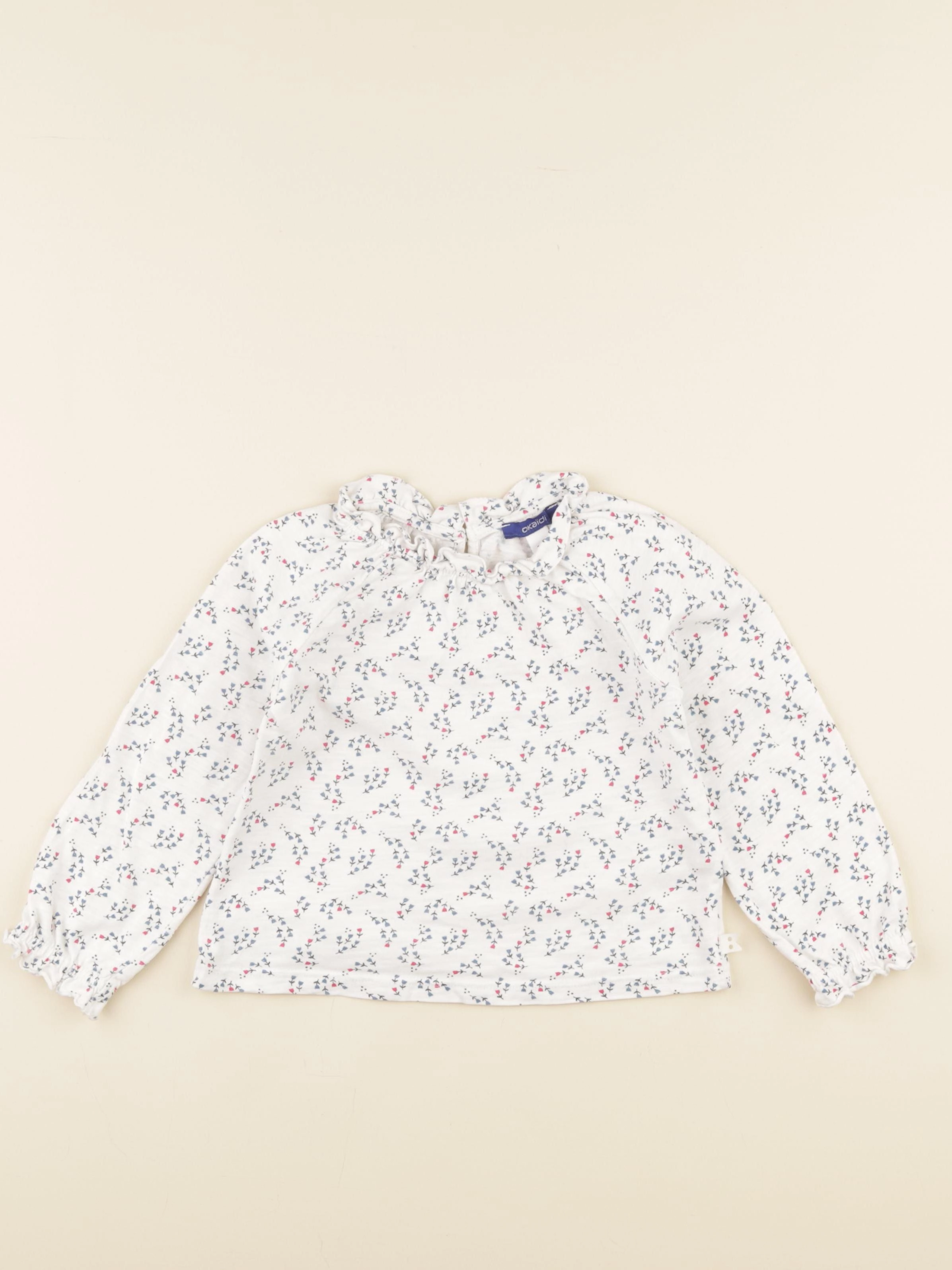 Okaidi - tee-shirt blanc - 3 ans