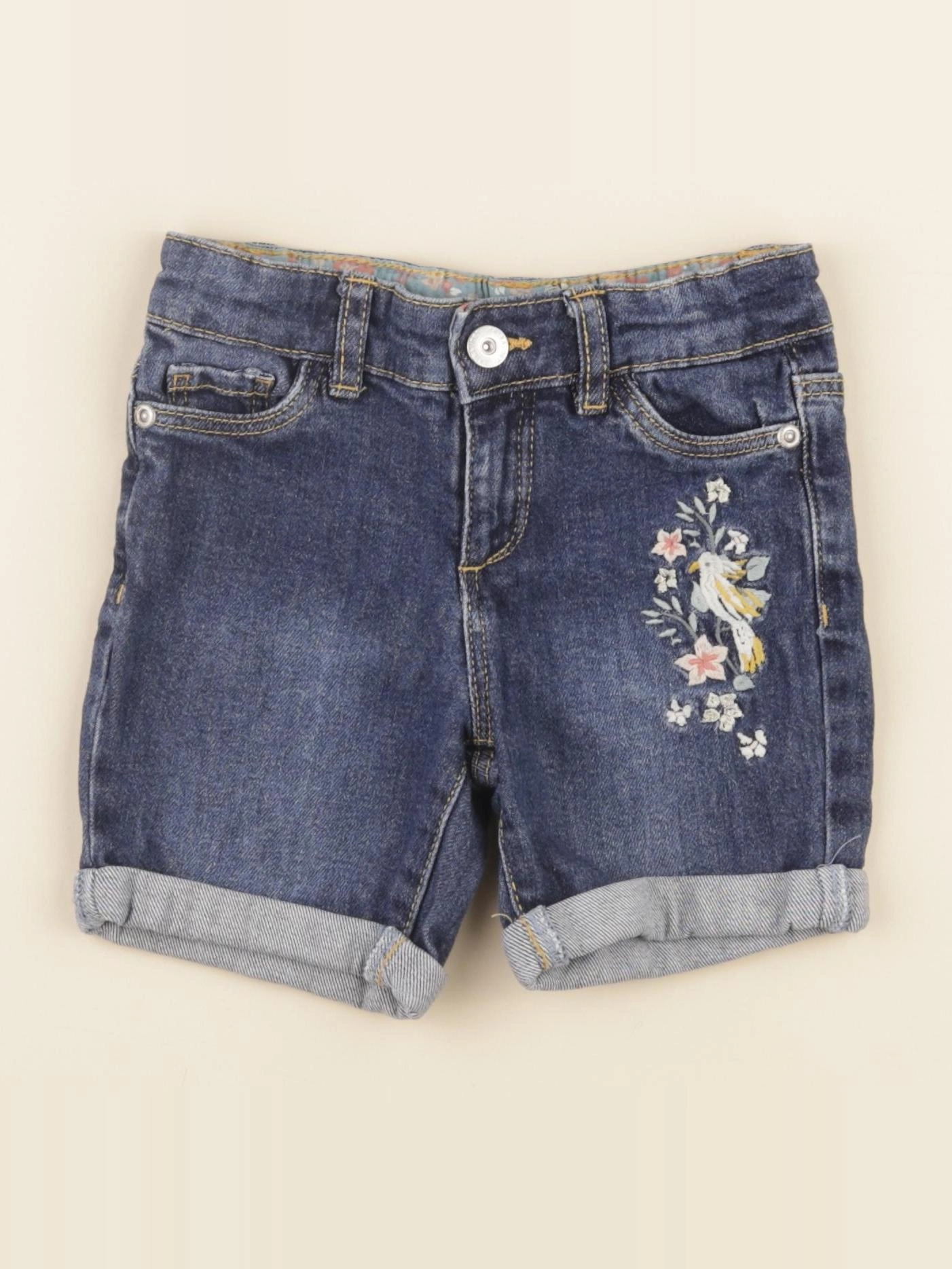 Vertbaudet - short bleu - 4 ans