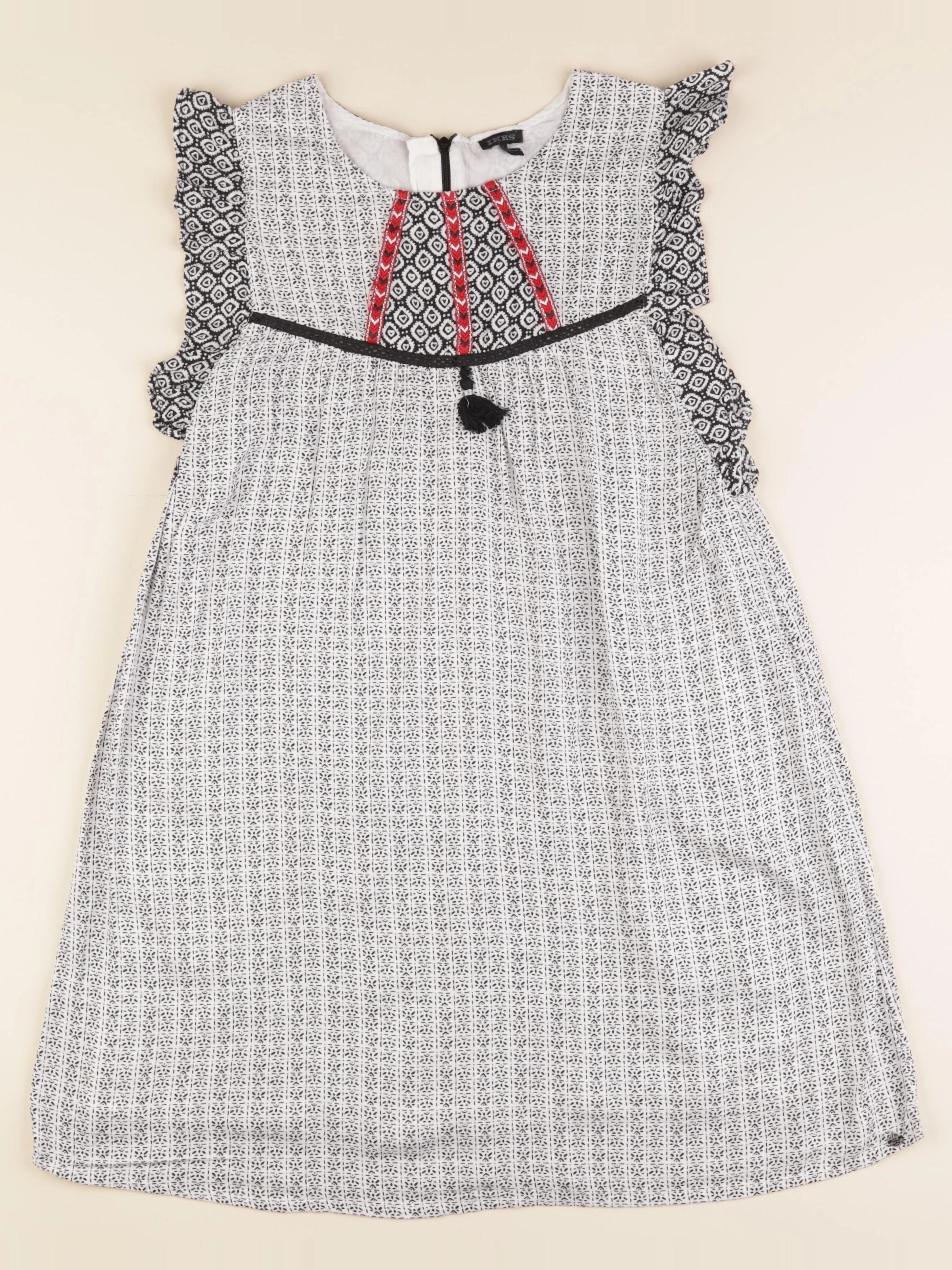IKKS - robe blanc - 14 ans