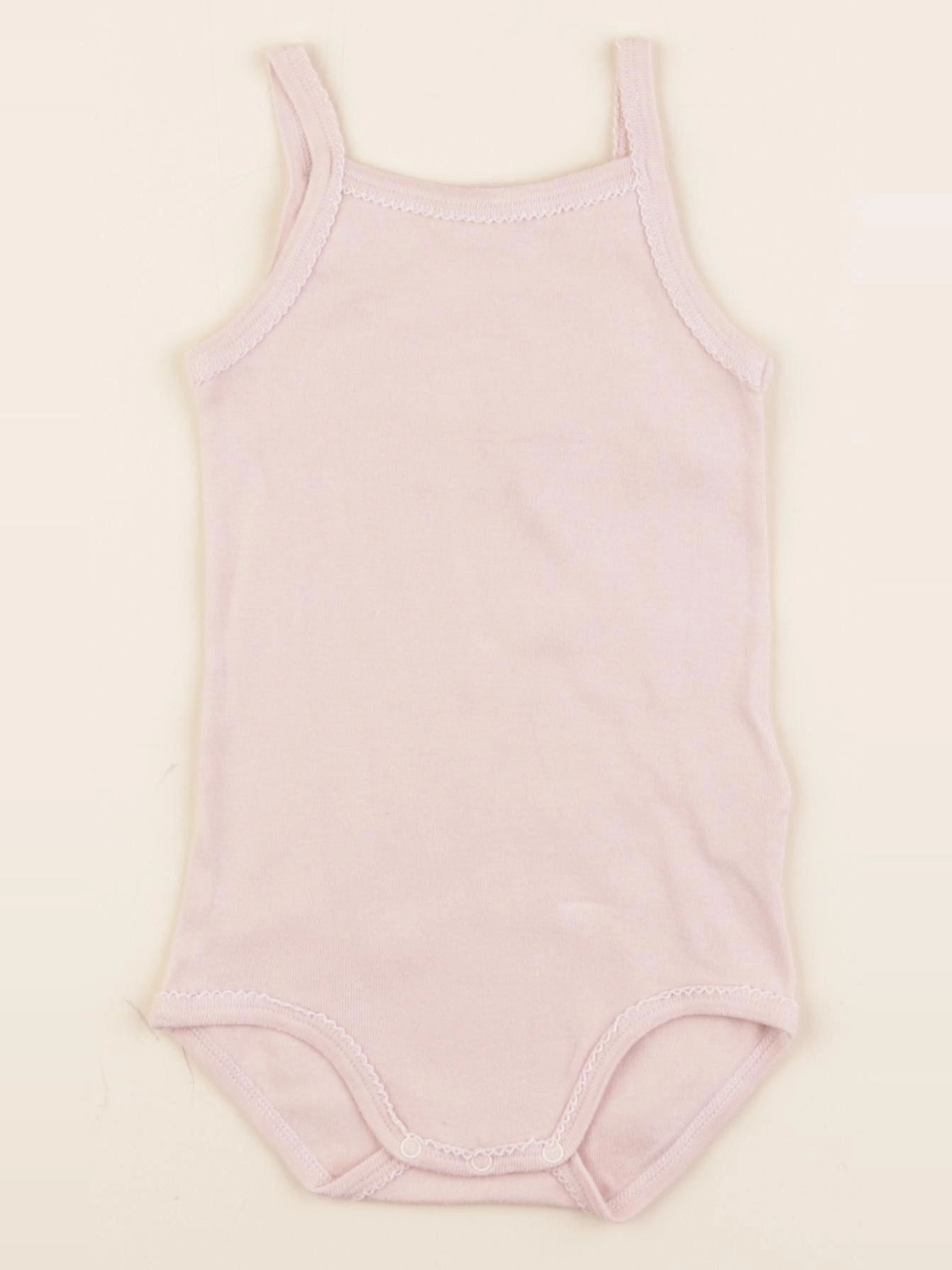 Petit Bateau - body rose - 18 mois