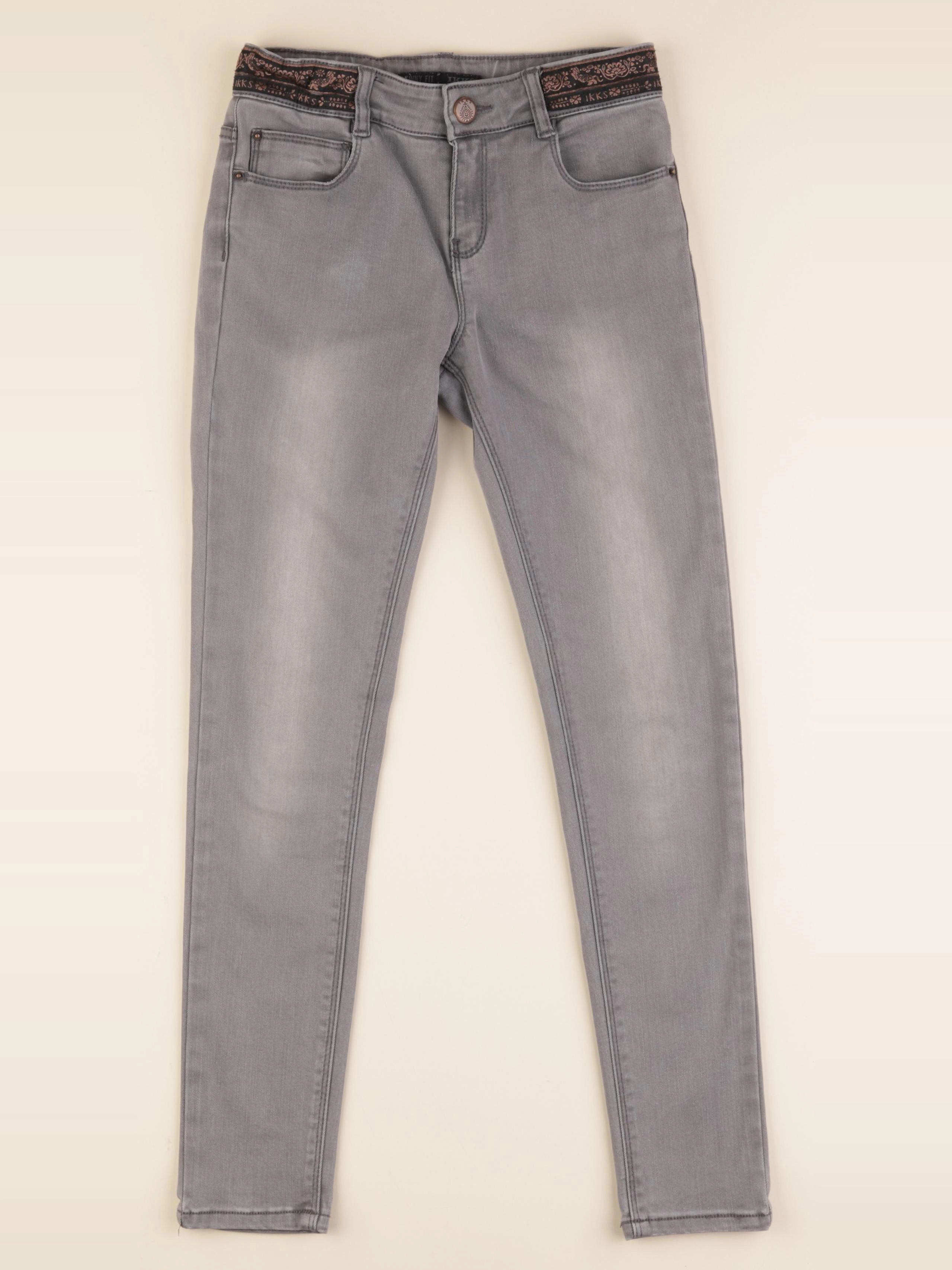 IKKS - pantalon gris - 10 ans