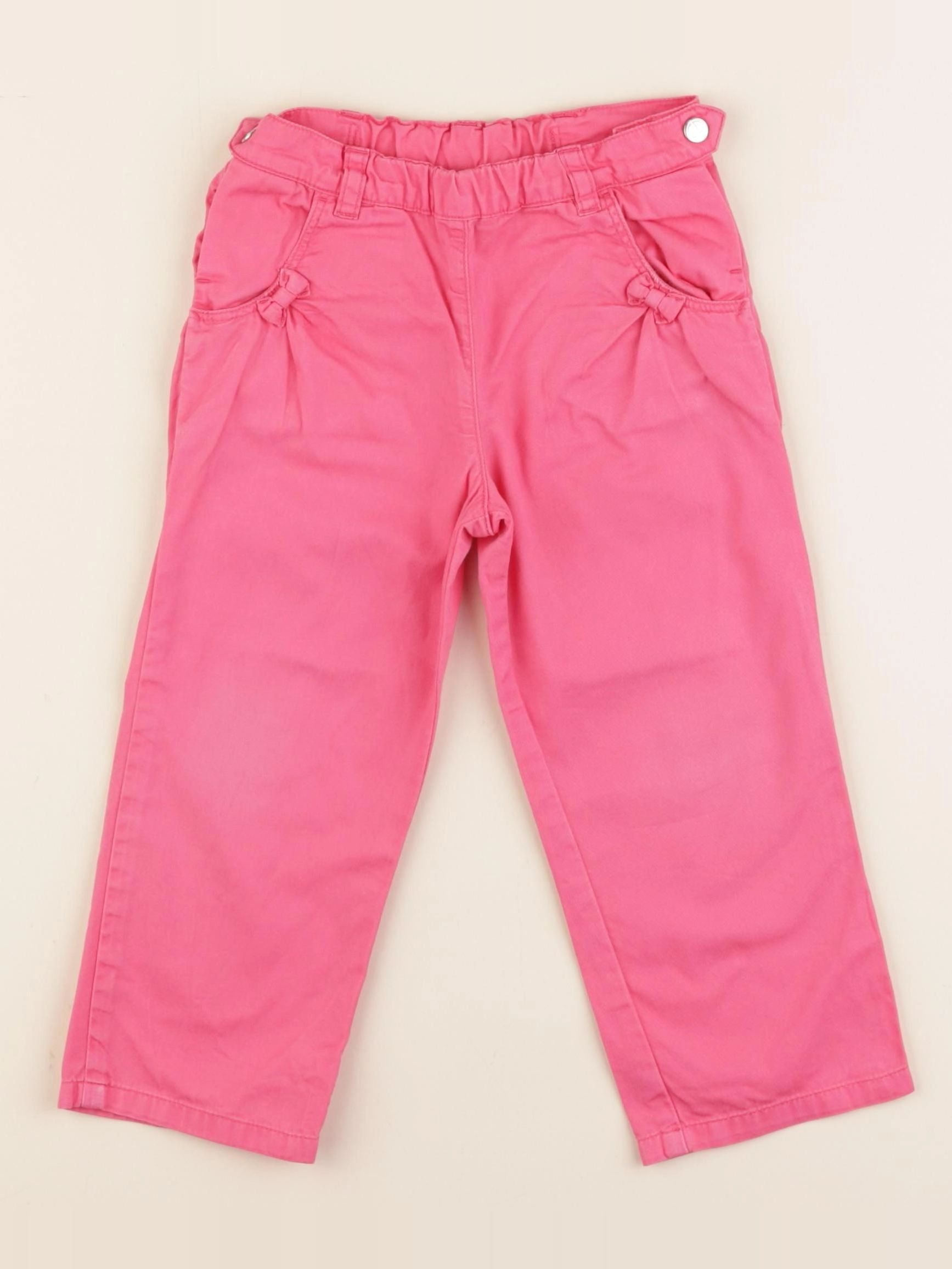 Petit Bateau - pantalon rose - 24 mois