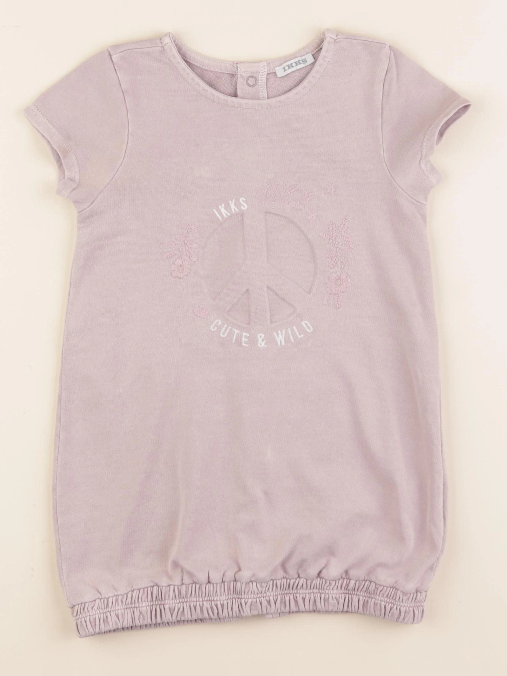 IKKS - robe beige - 2 ans