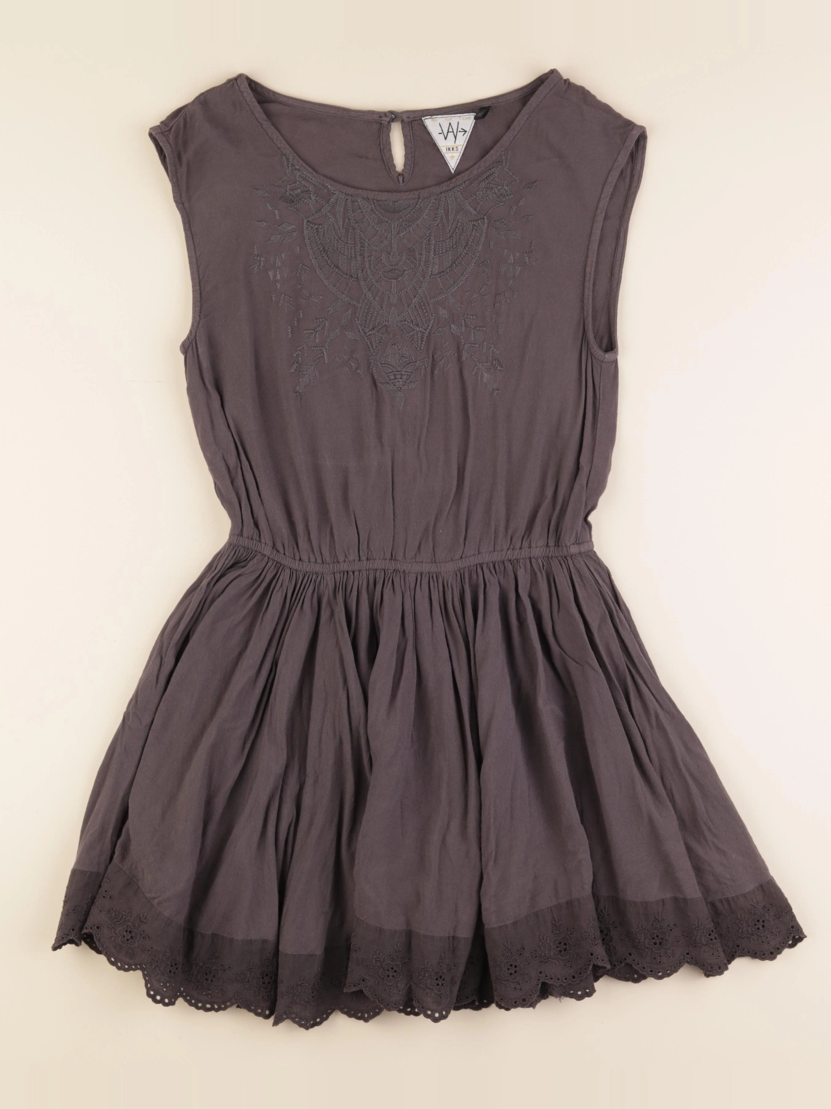 IKKS - robe gris - 12 ans