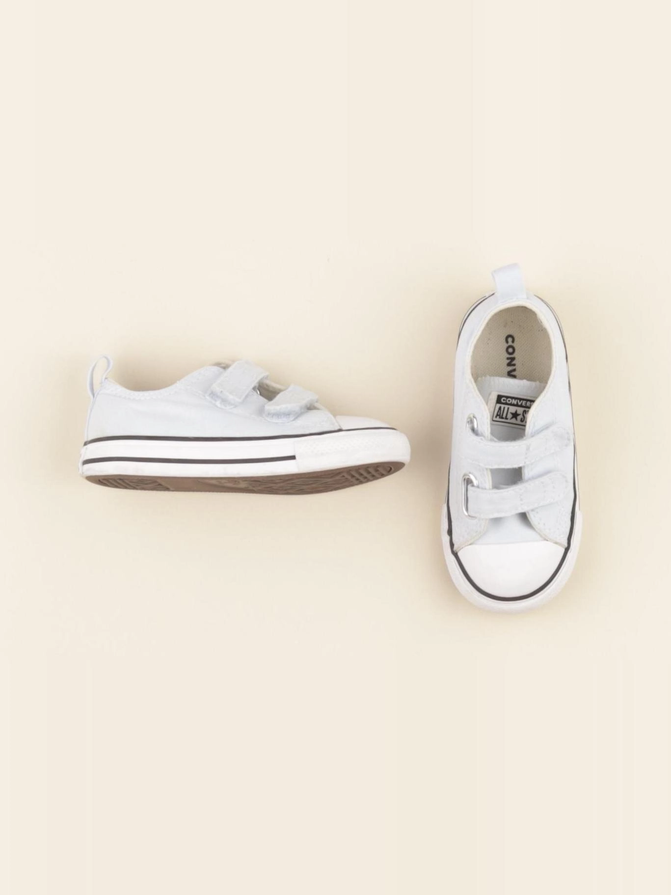 Converse - tennis à scratch/ lacets bleu - pointure 23