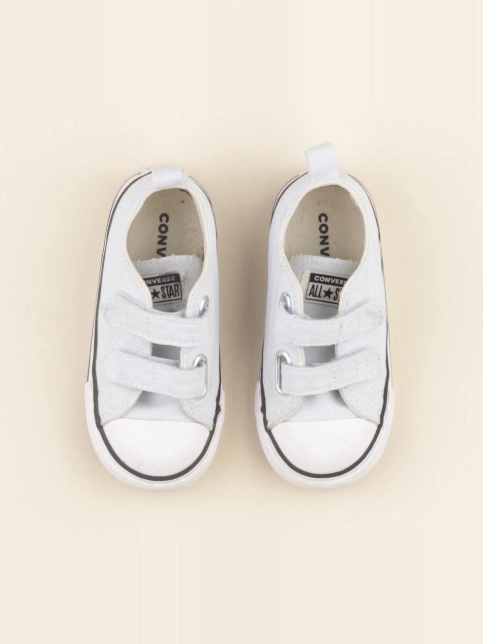 Converse - tennis à scratch/ lacets bleu - pointure 23