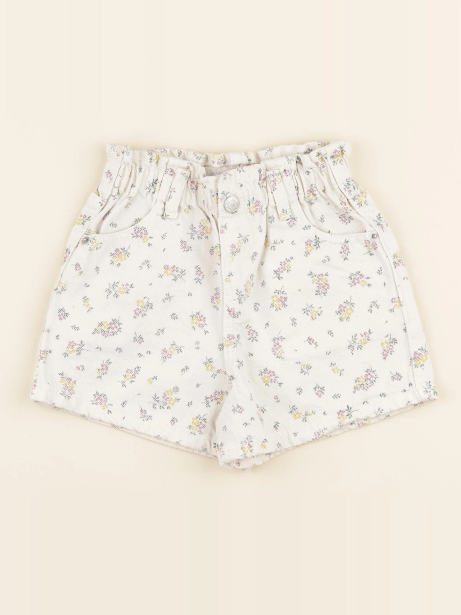 Zara - short beige - 3/4 ans
