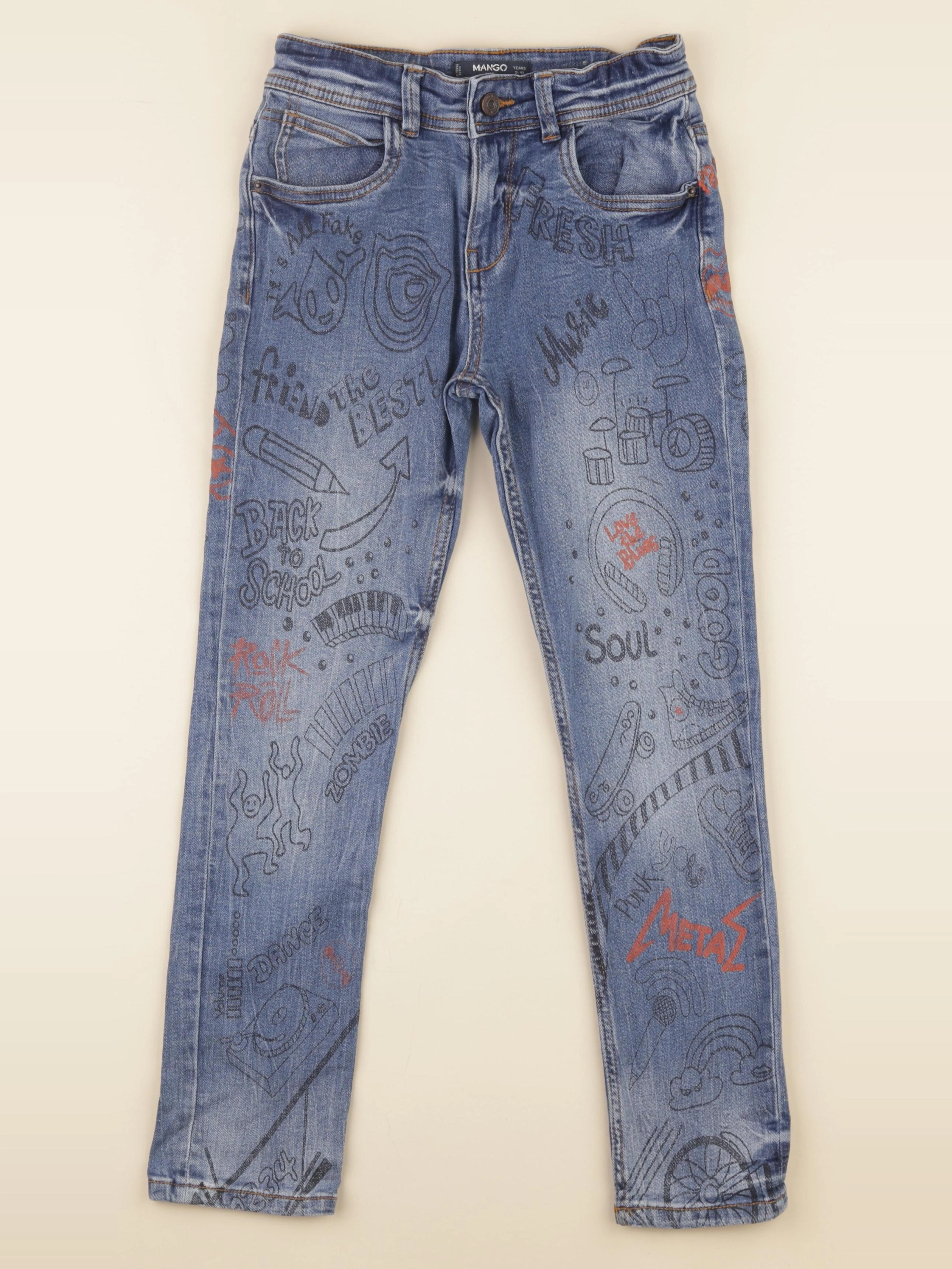 Mango - jean bleu - 9/10 ans