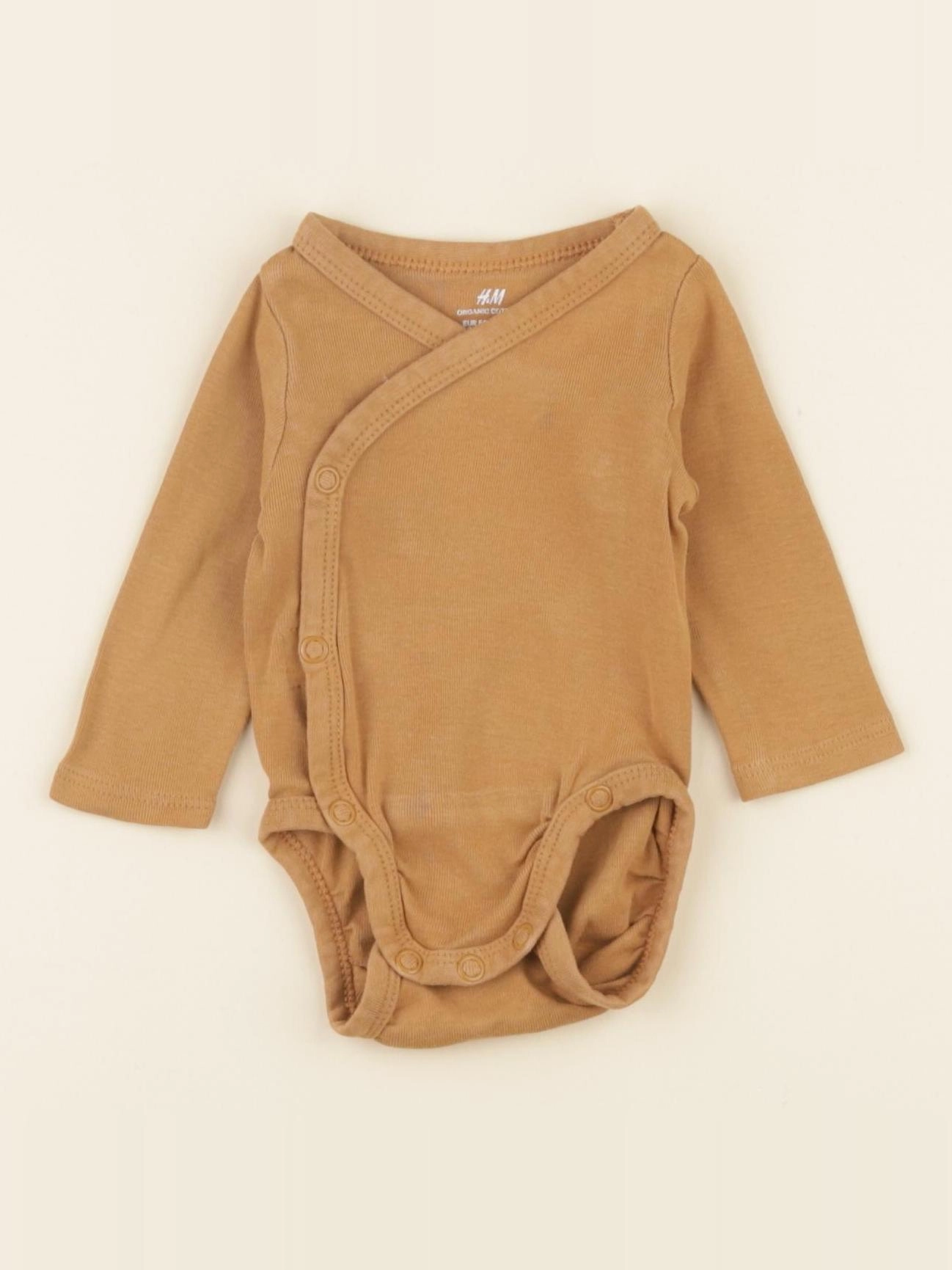 H&M - body marron - 0/1 mois