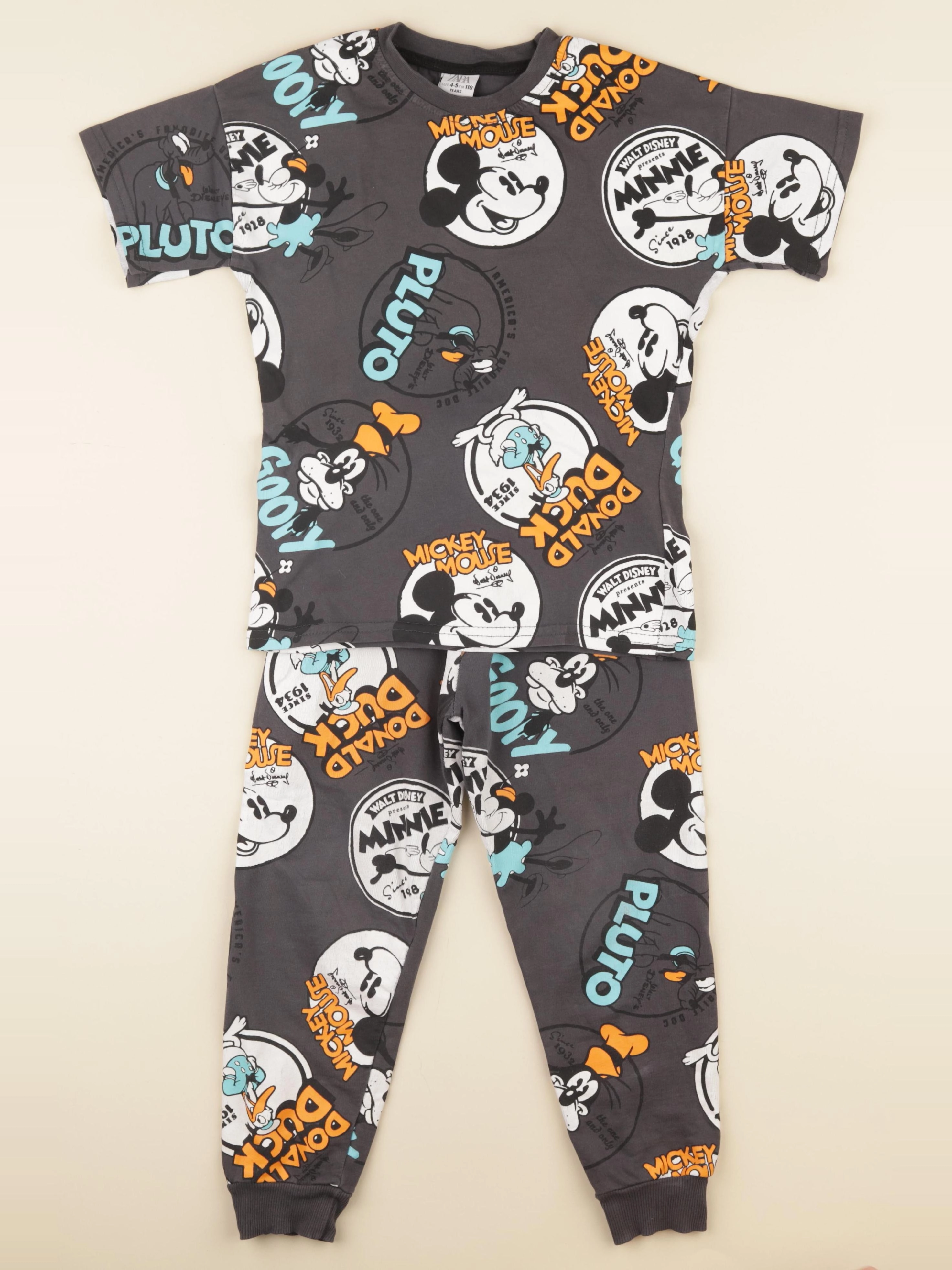 Zara - ensemble gris - 4/5 ans