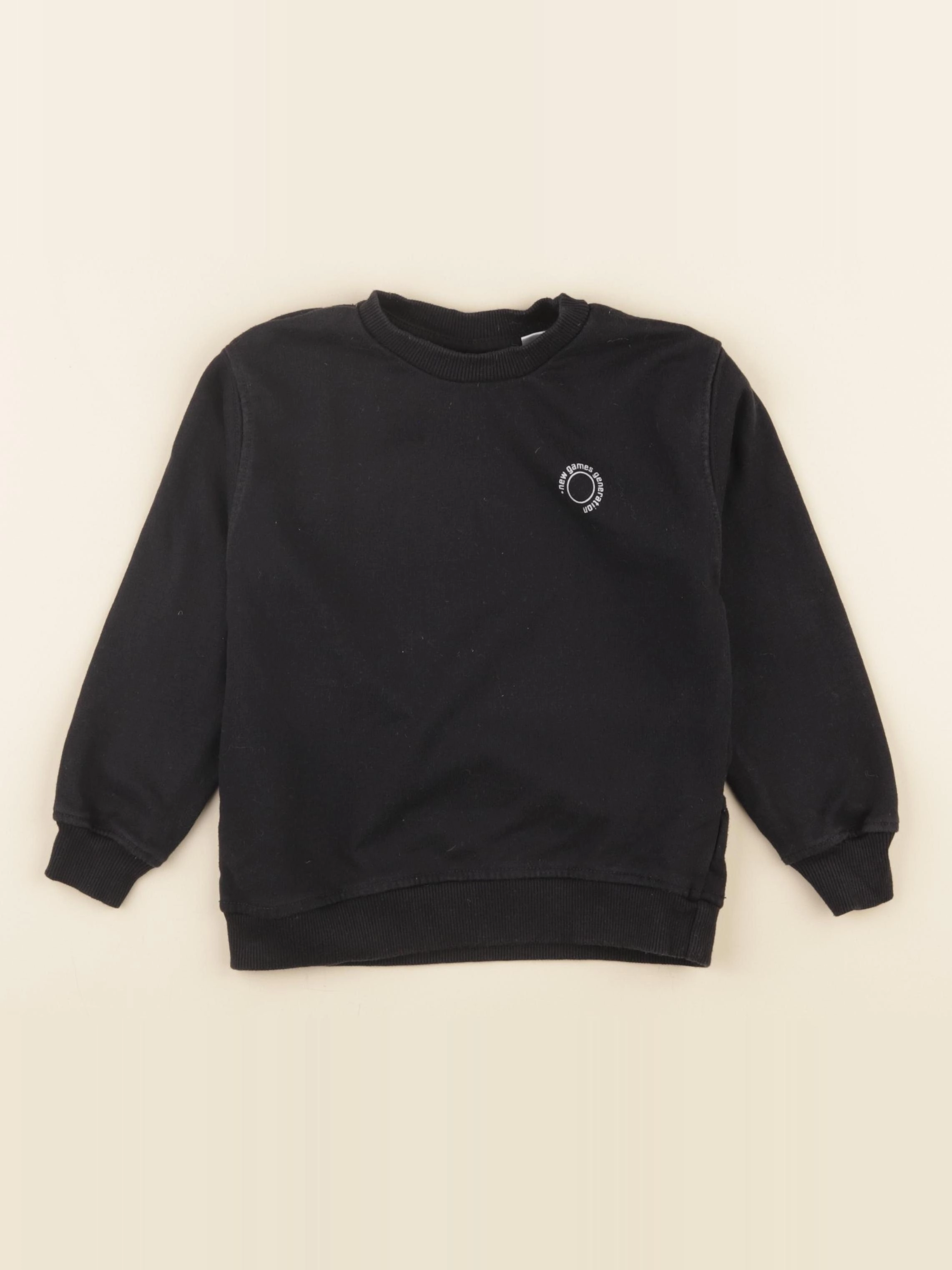 Zara - sweat noir - 3/4 ans