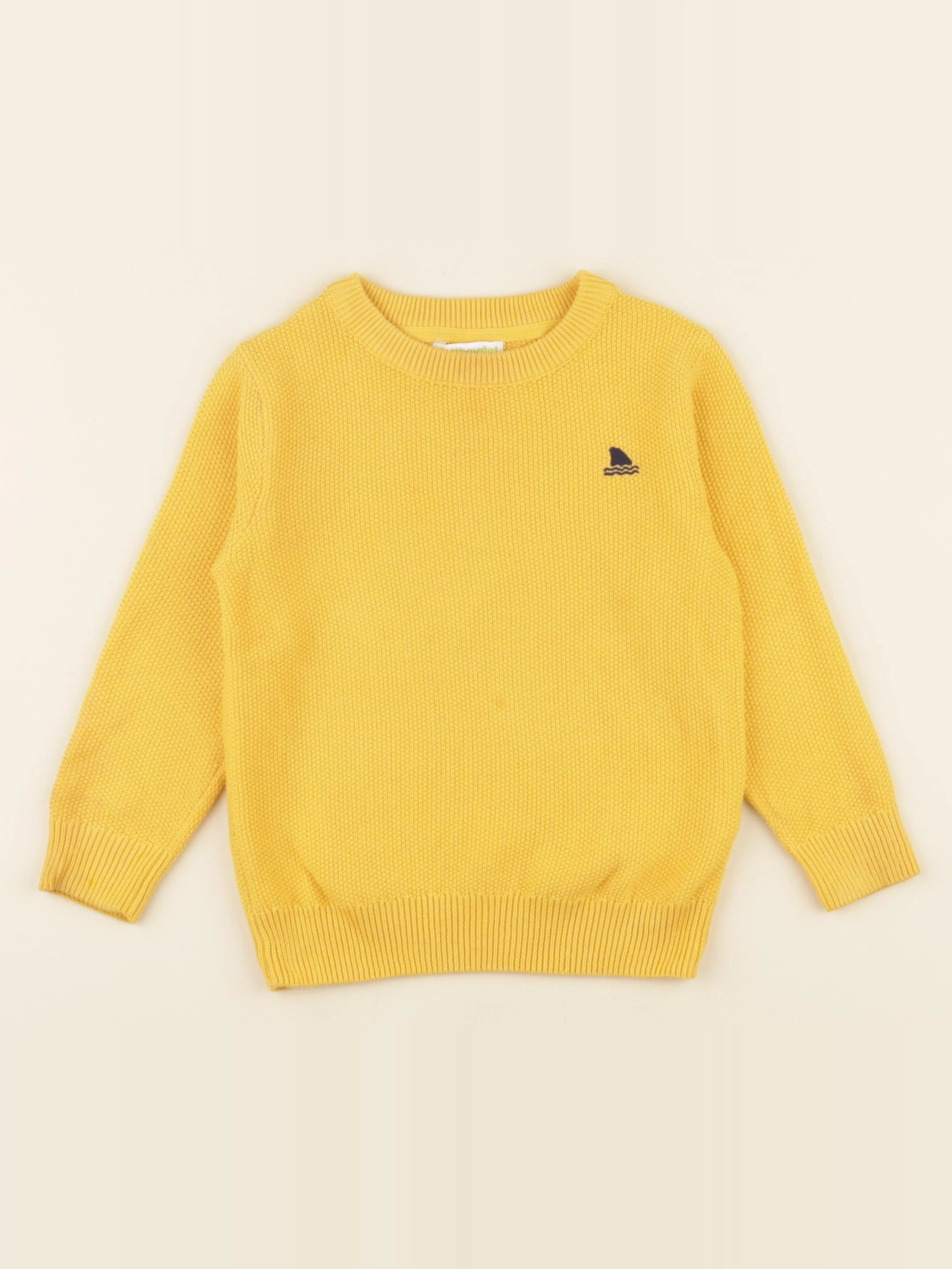 Vertbaudet - pull jaune - 3 ans