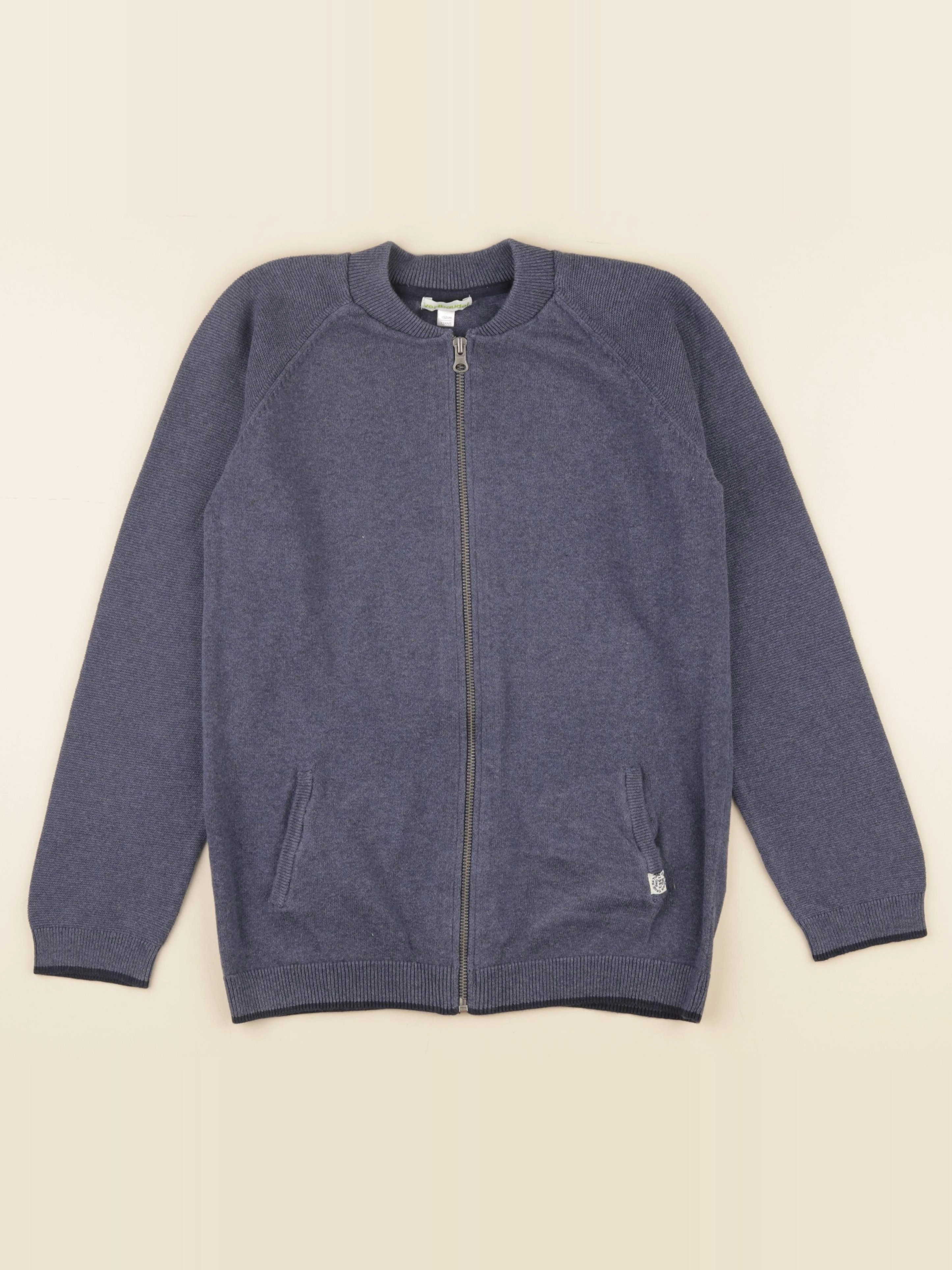 Vertbaudet - gilet bleu - 12 ans