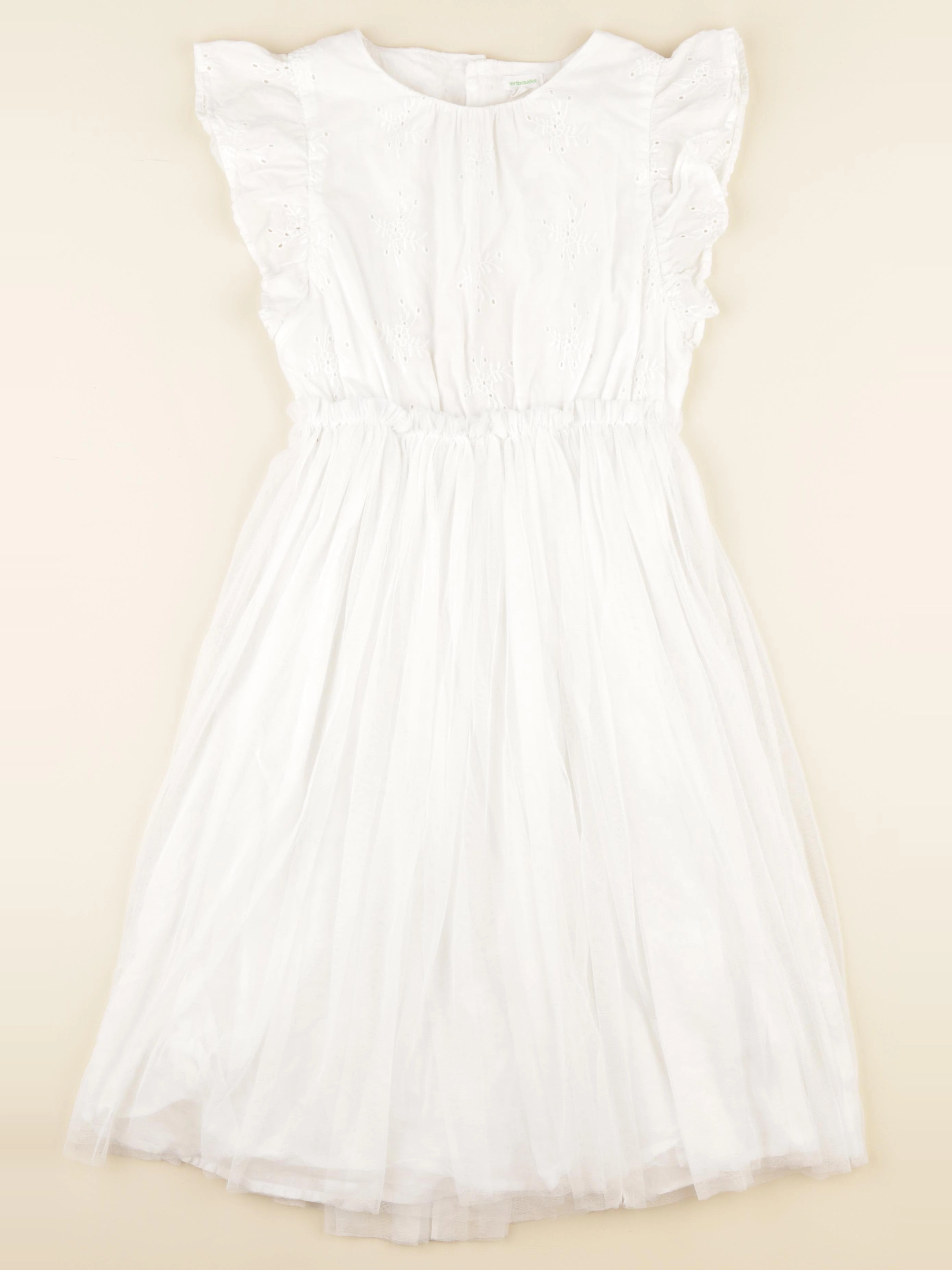 Vertbaudet - robe blanc - 12/14 ans