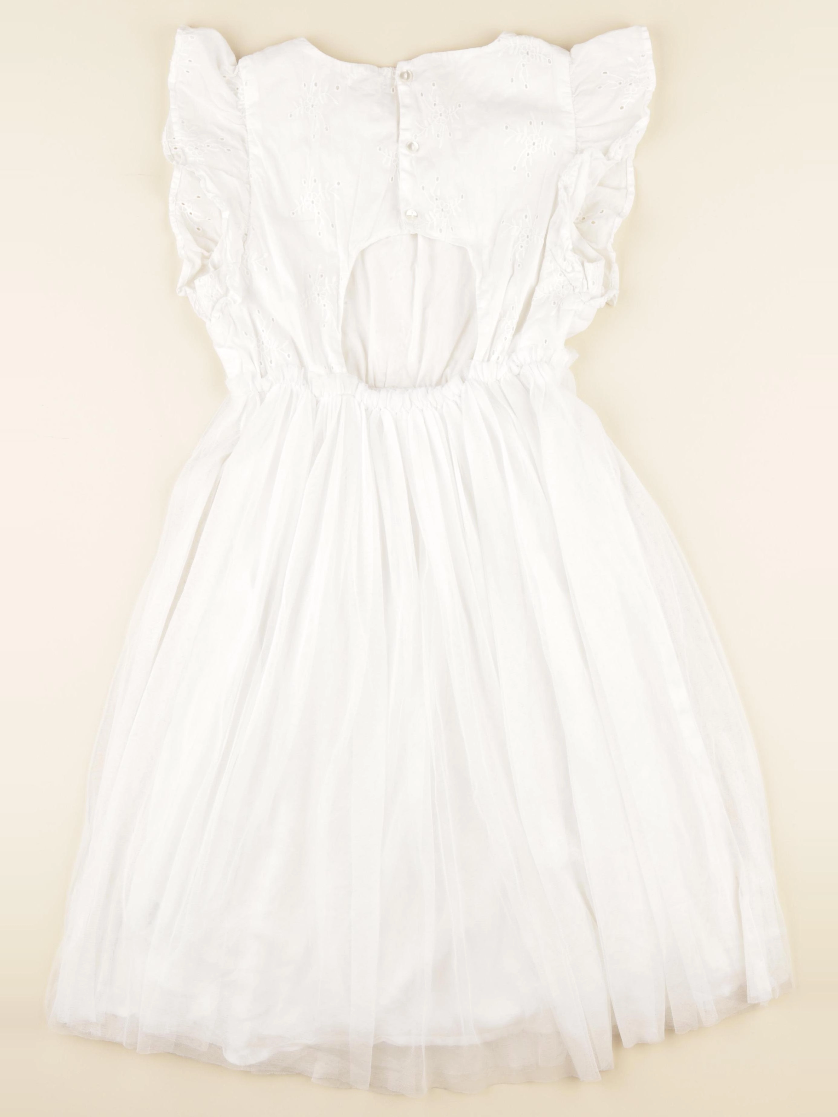 Vertbaudet - robe blanc - 12/14 ans