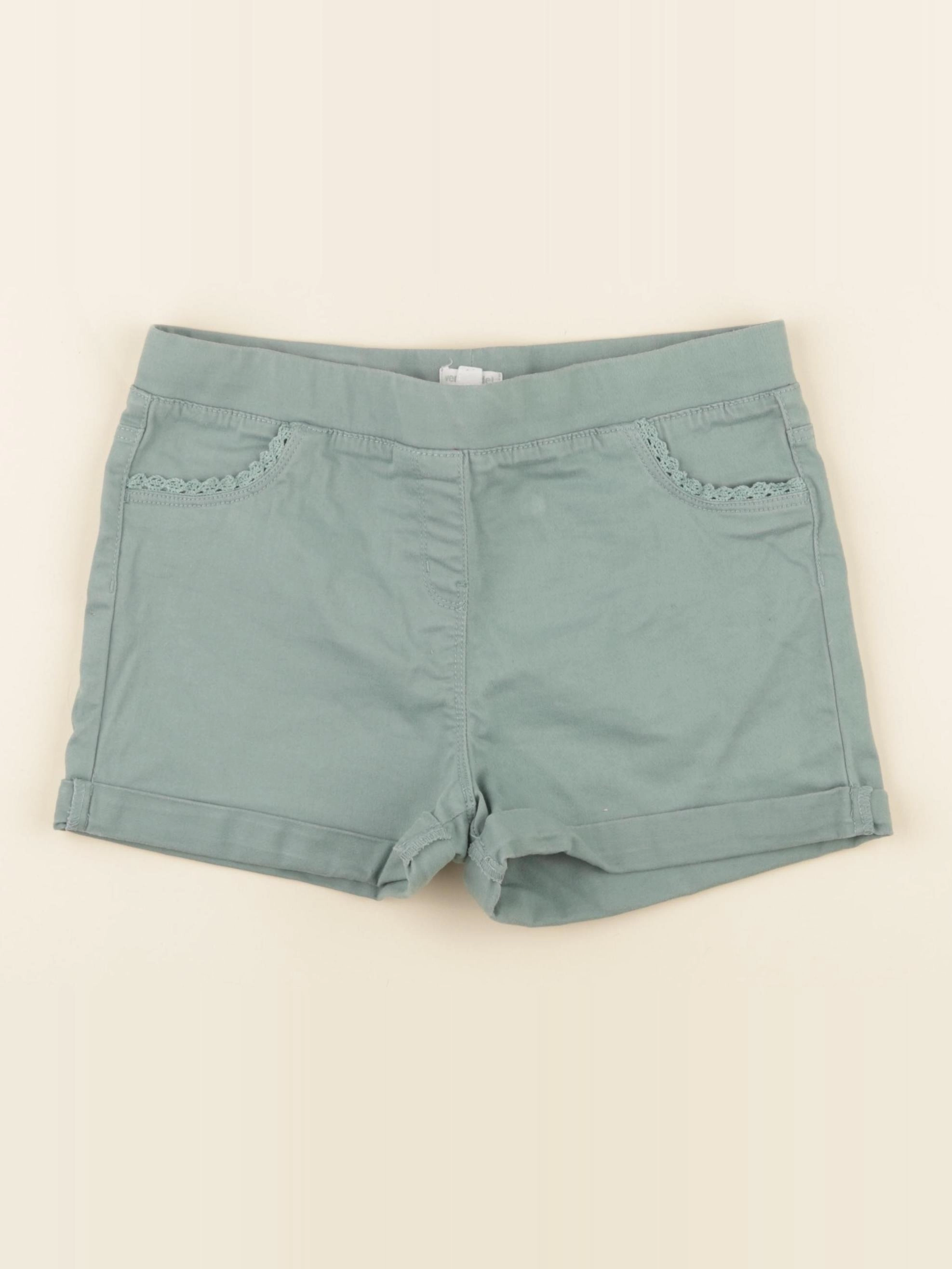 Vertbaudet - short vert - 12 ans
