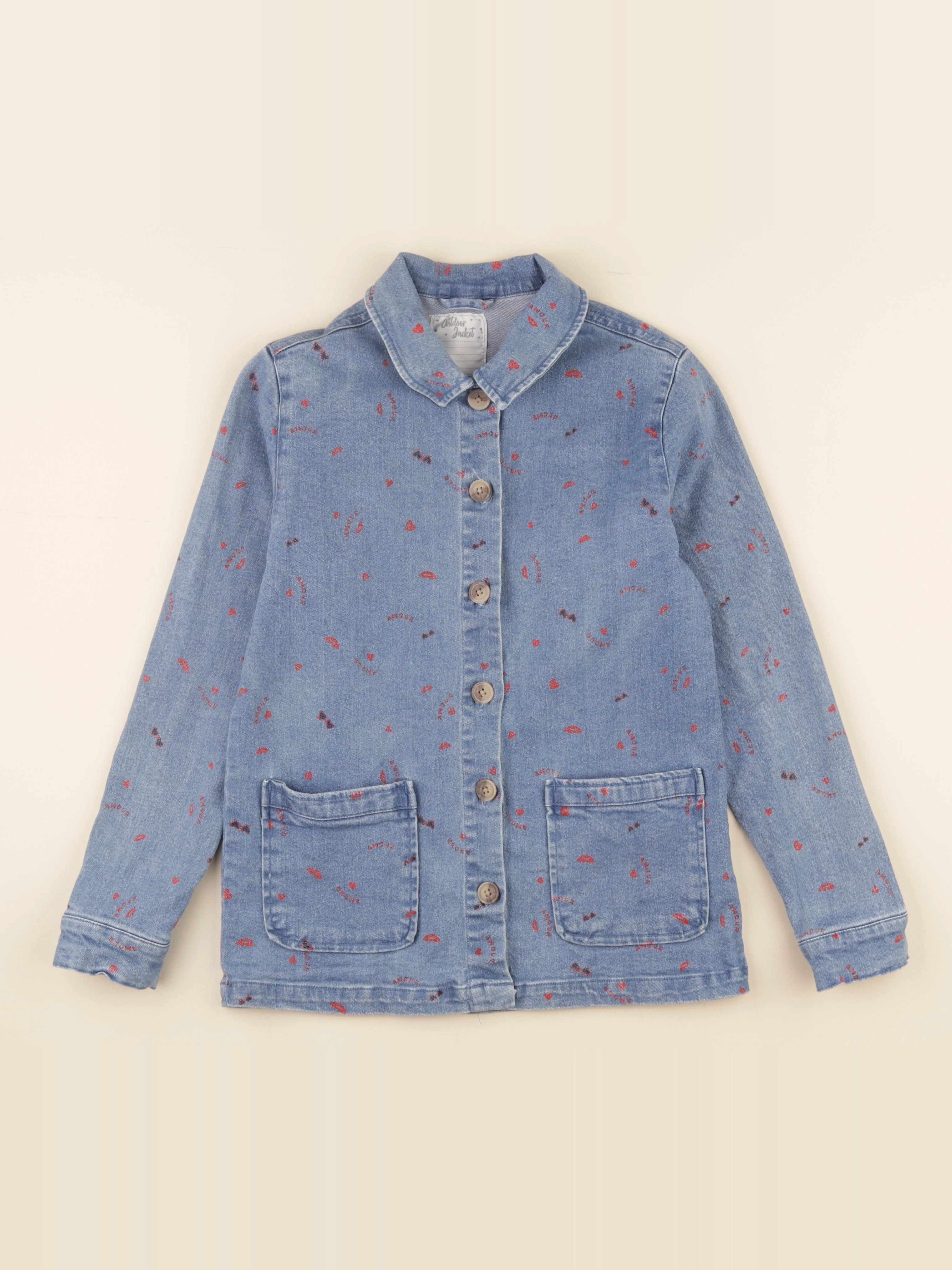 Vertbaudet - veste bleu - 12 ans