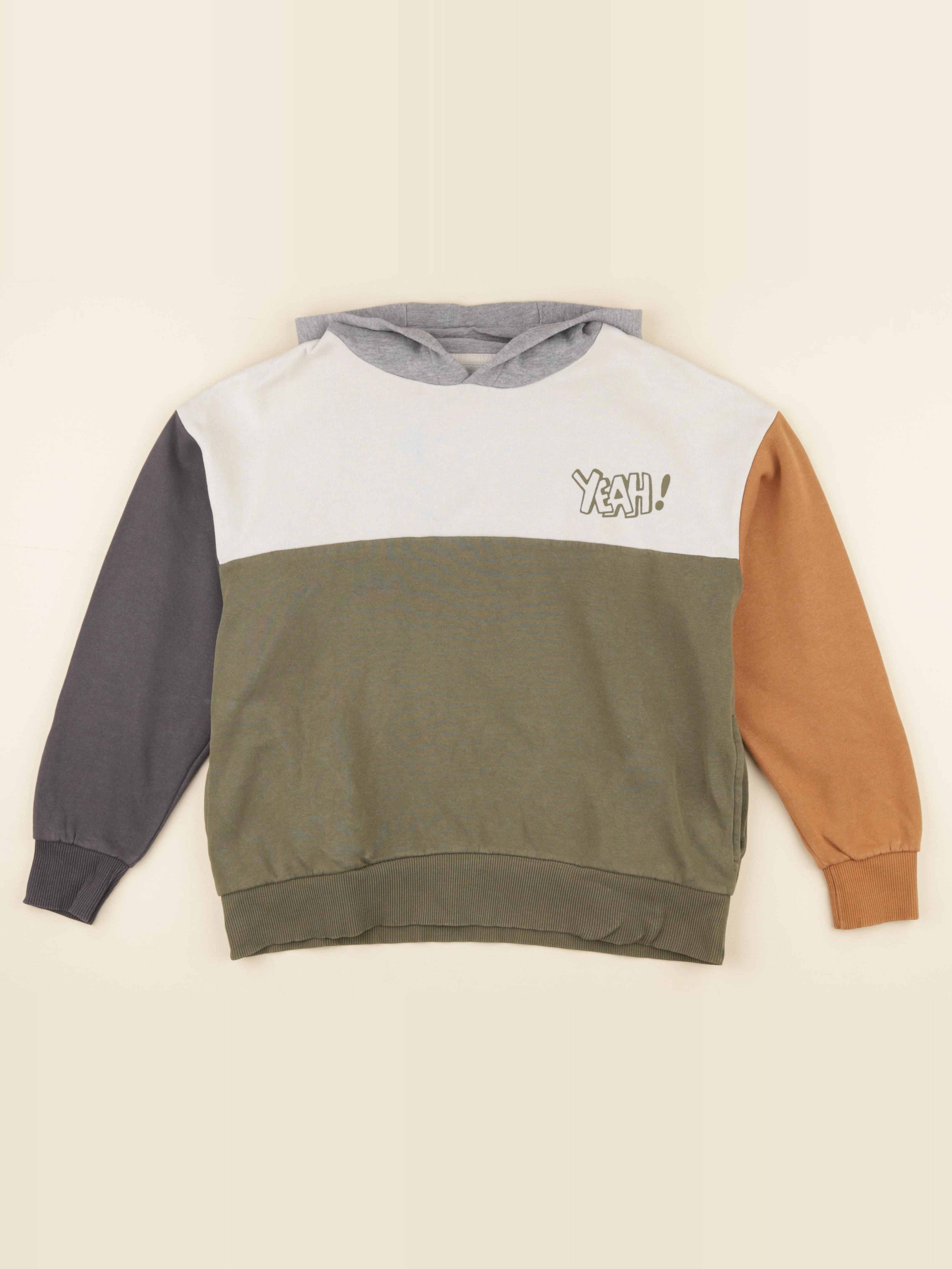 Vertbaudet - sweat vert - 14 ans