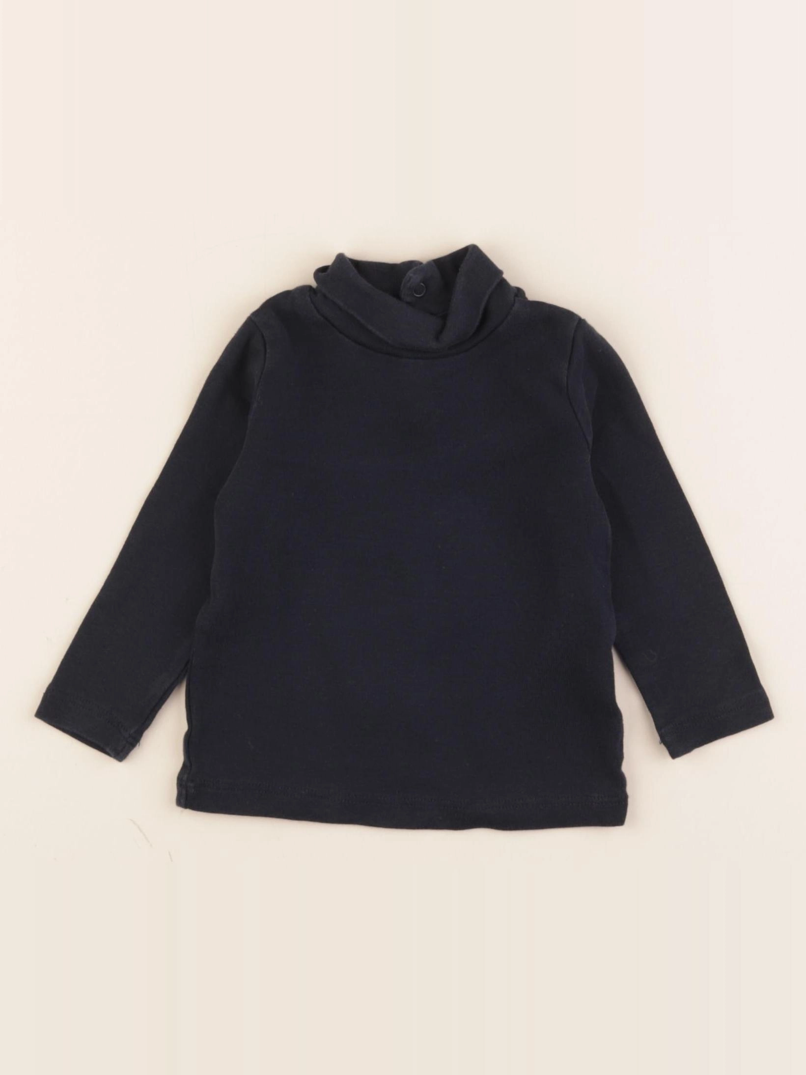 Boutchou - sous-pull bleu - 9 mois
