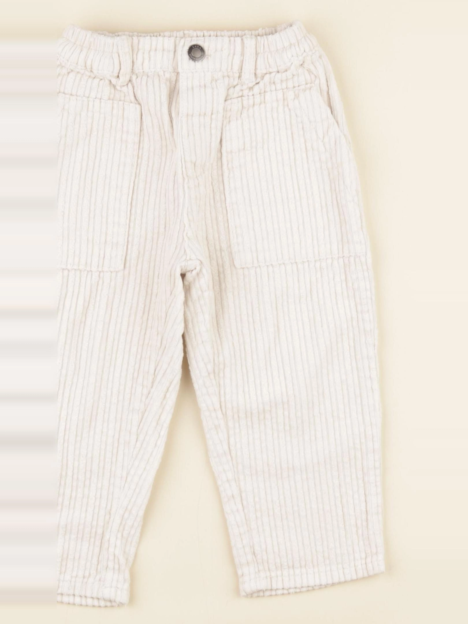 Zara - pantalon blanc - 2/3 ans