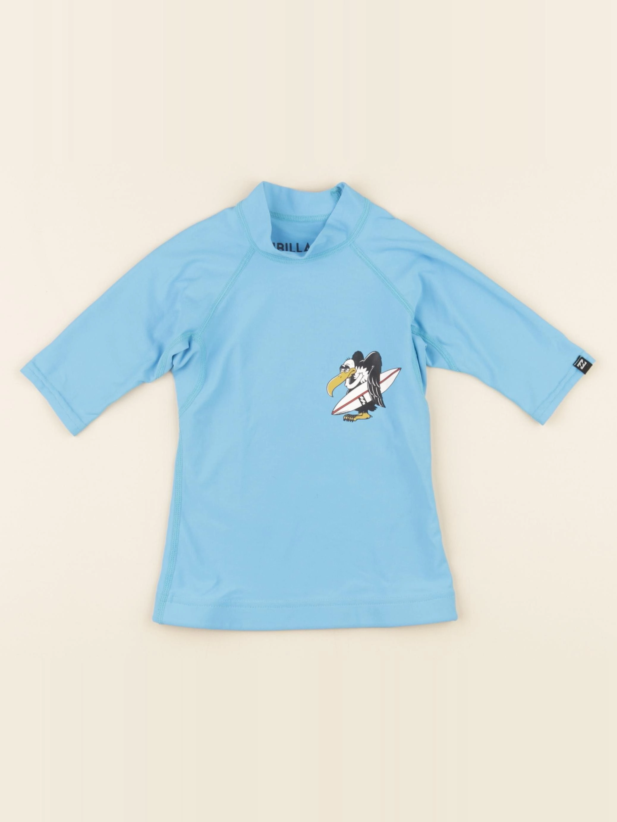 Billabong - tee-shirt de bain bleu - 2 ans
