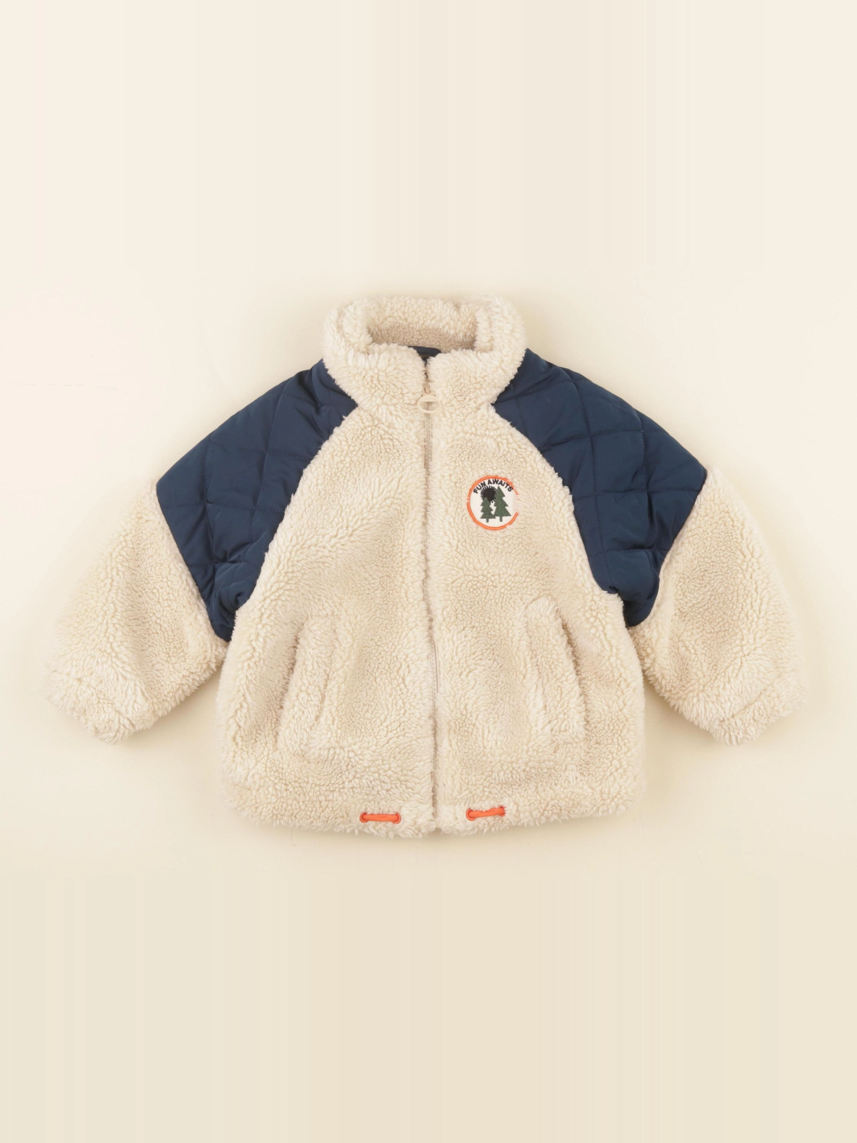 Zara - veste beige - 2/3 ans