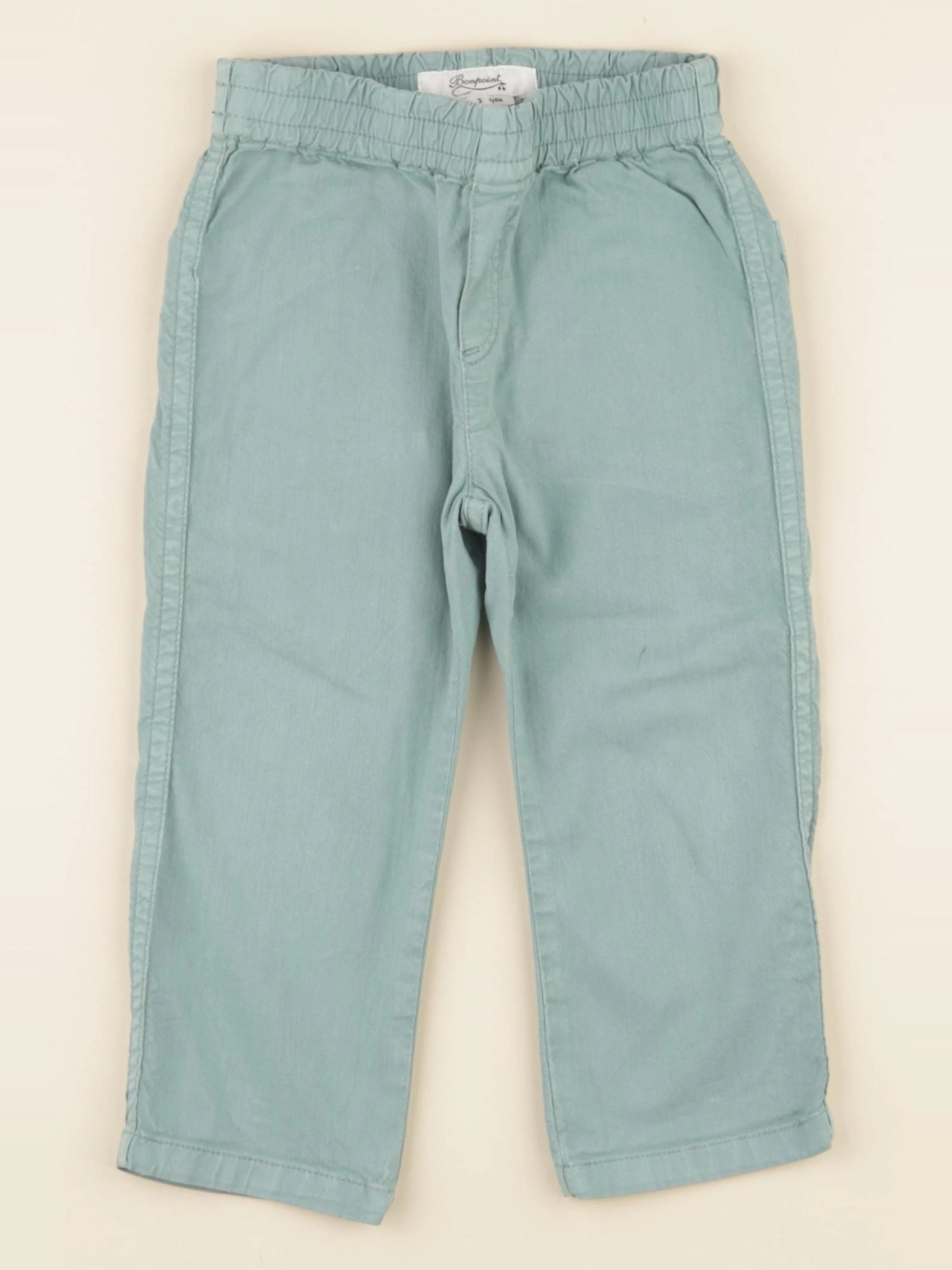 Bonpoint - pantalon vert - 2 ans