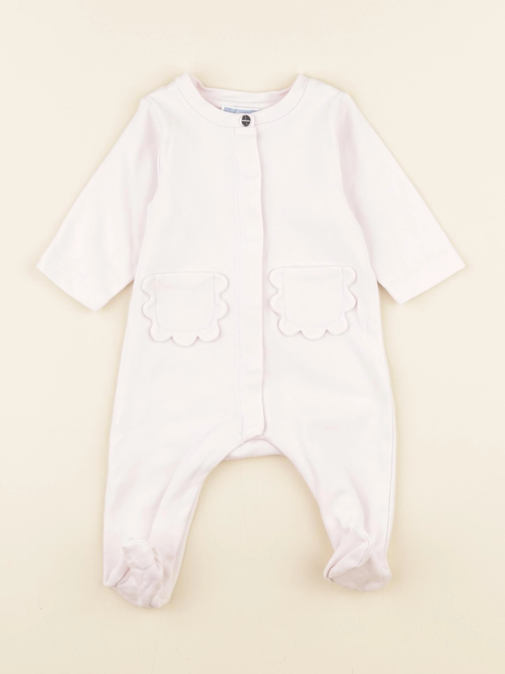 Jacadi - pyjama coton rose - 3 mois