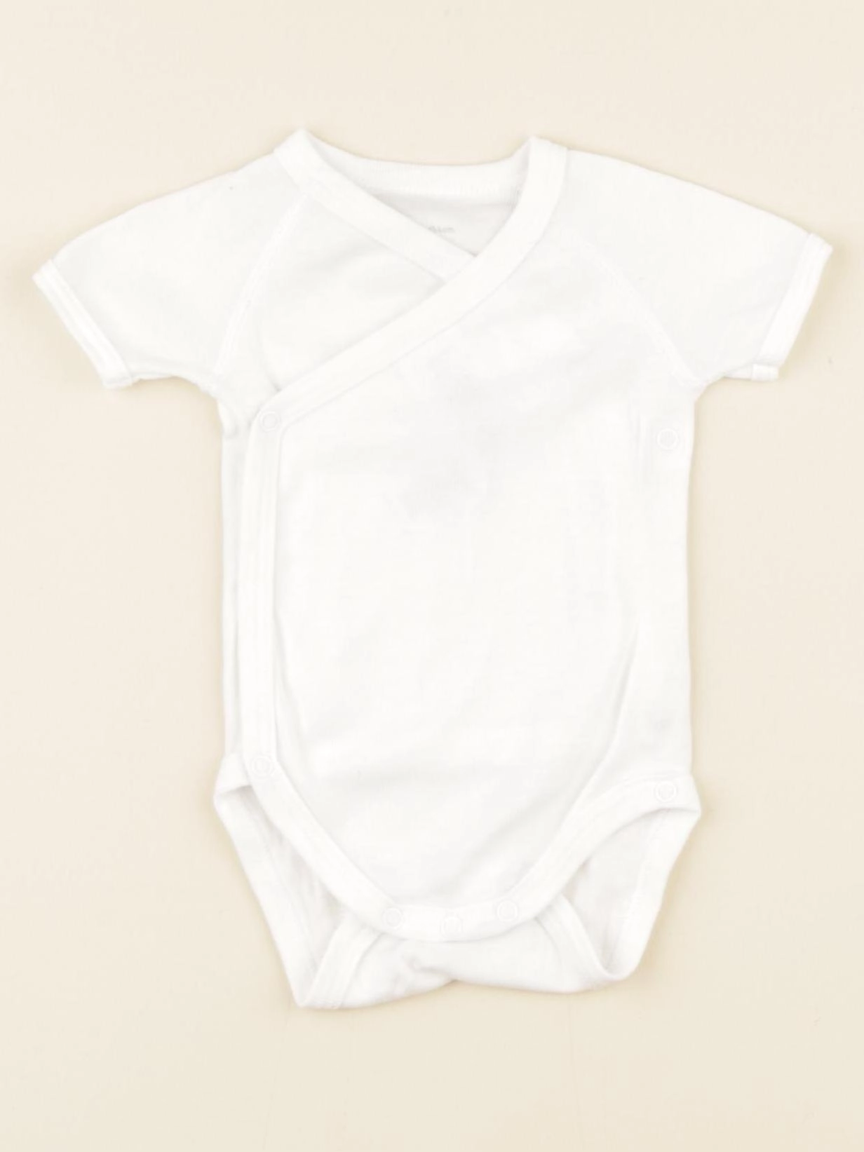Petit Bateau - body blanc - 1 mois