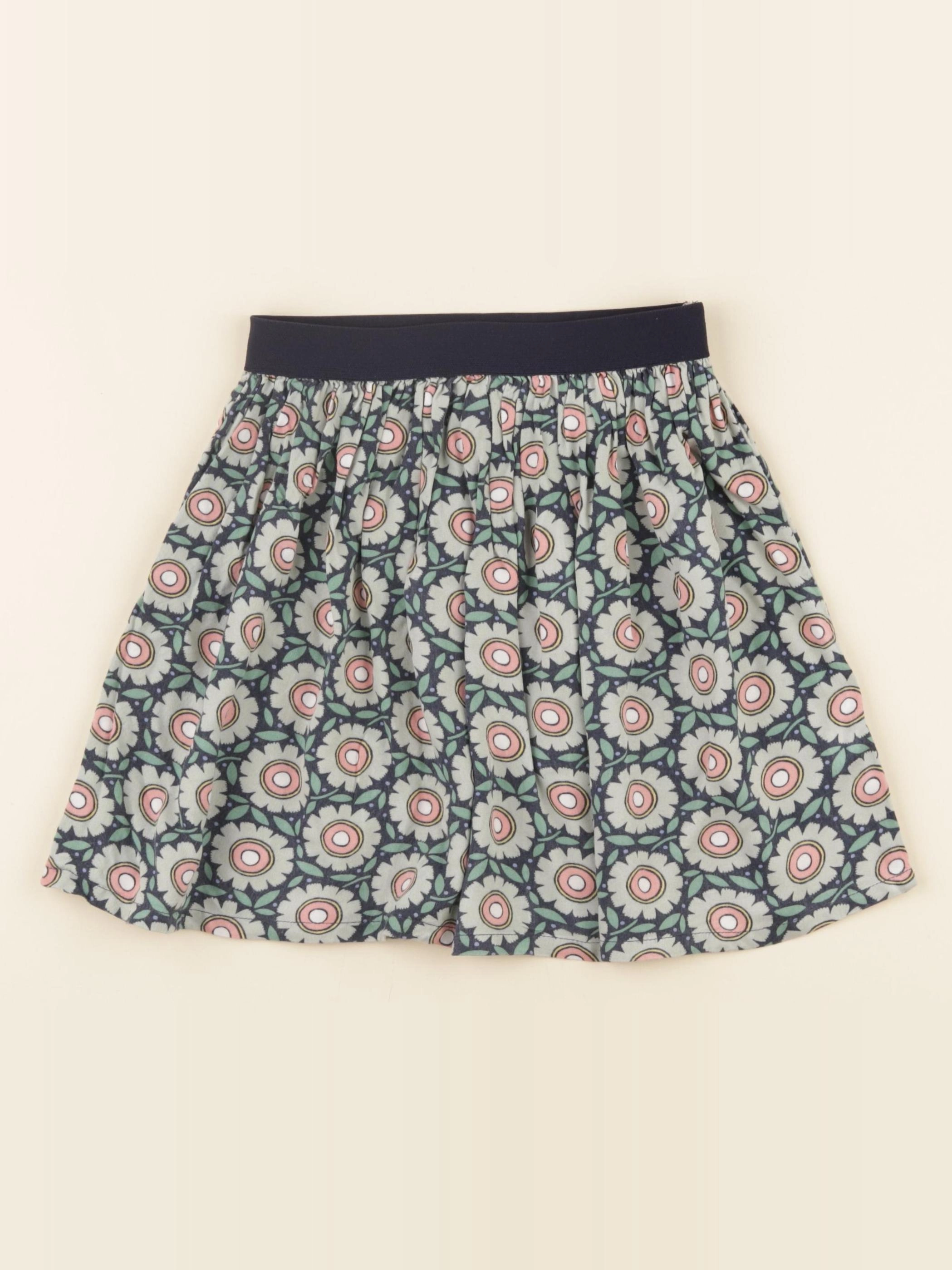 Monoprix - jupe bleu, vert - 6 ans