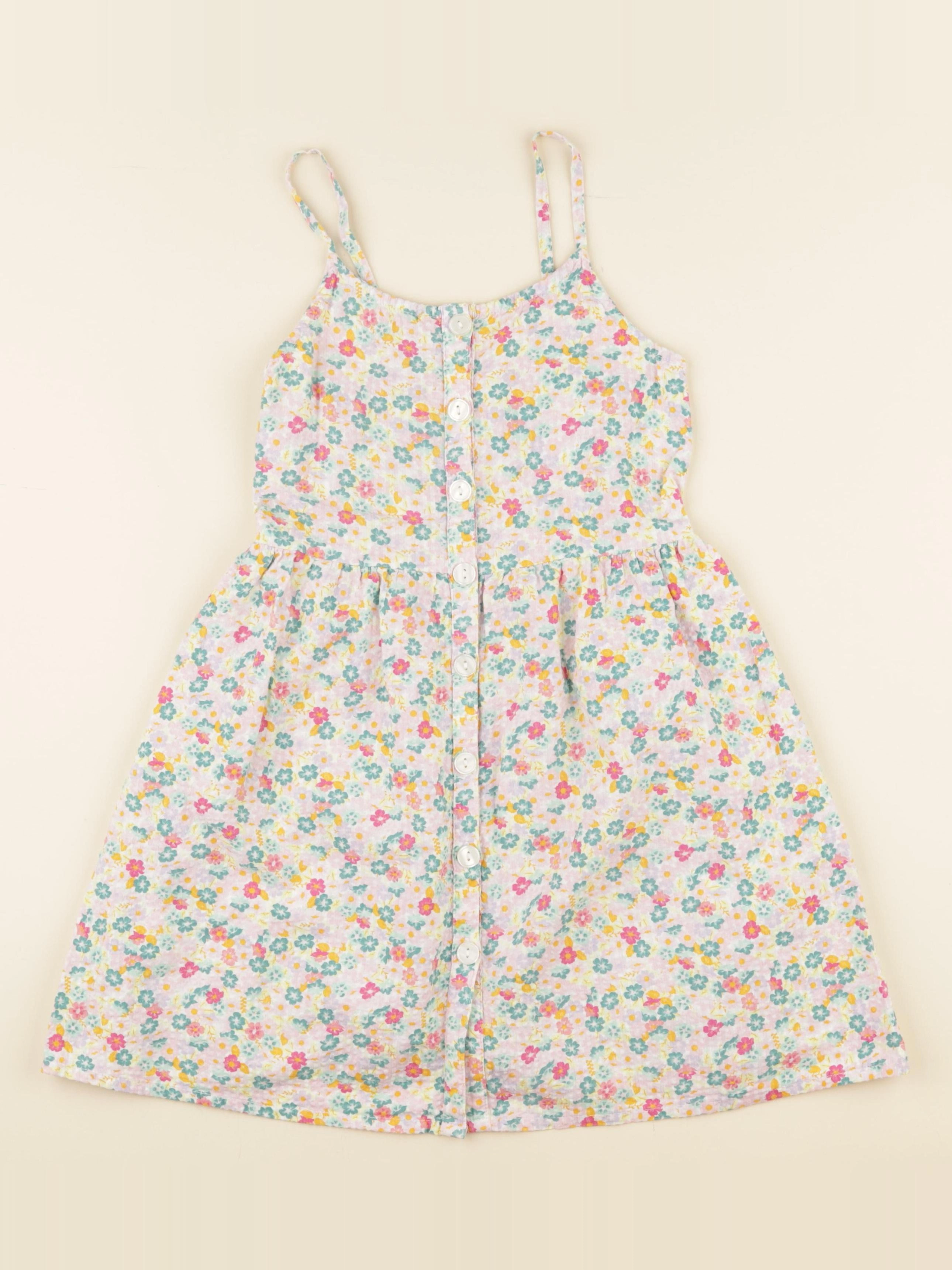 Monoprix - robe multicolore - 5/6 ans