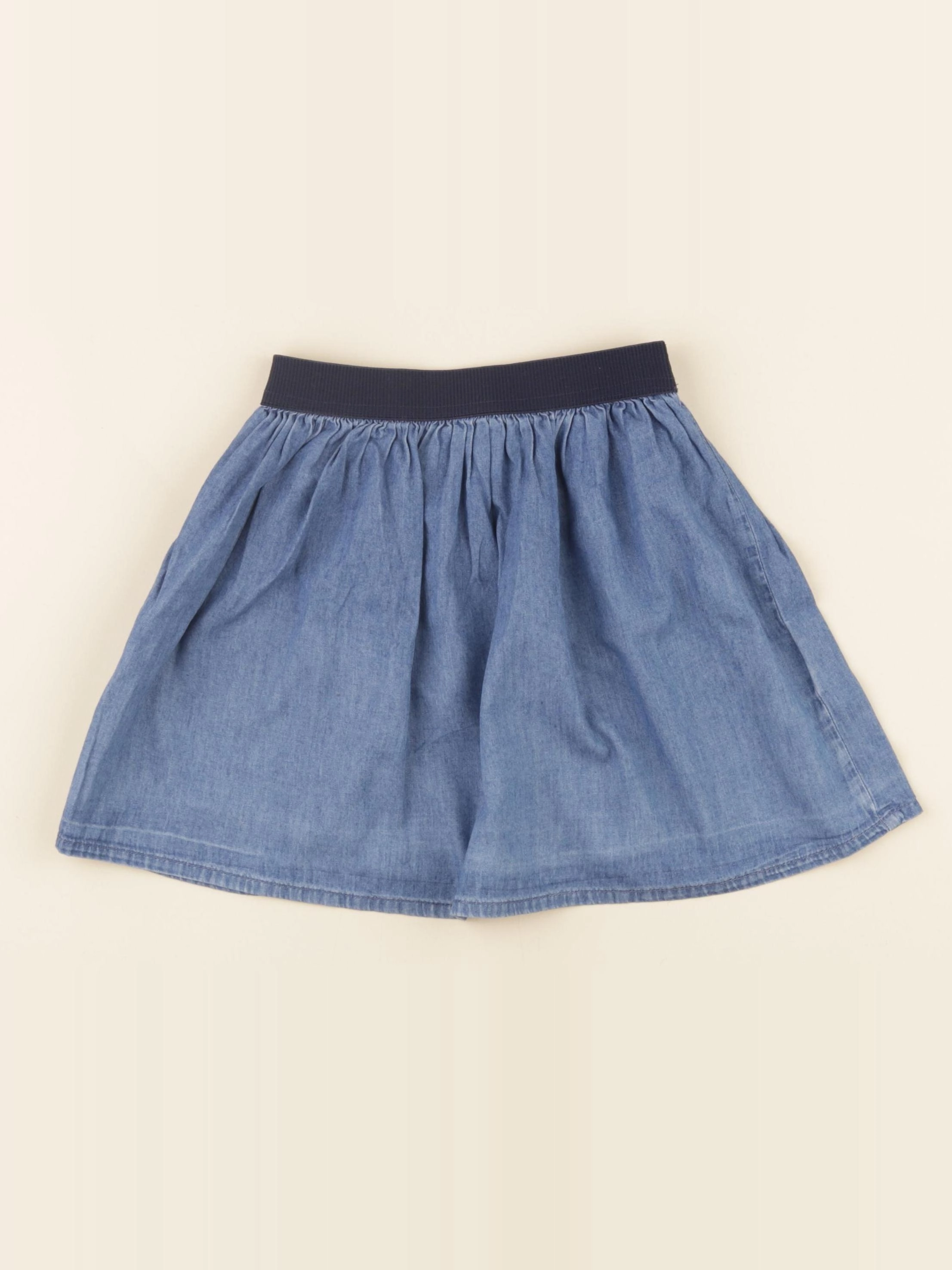 Monoprix - jupe bleu - 4/5 ans