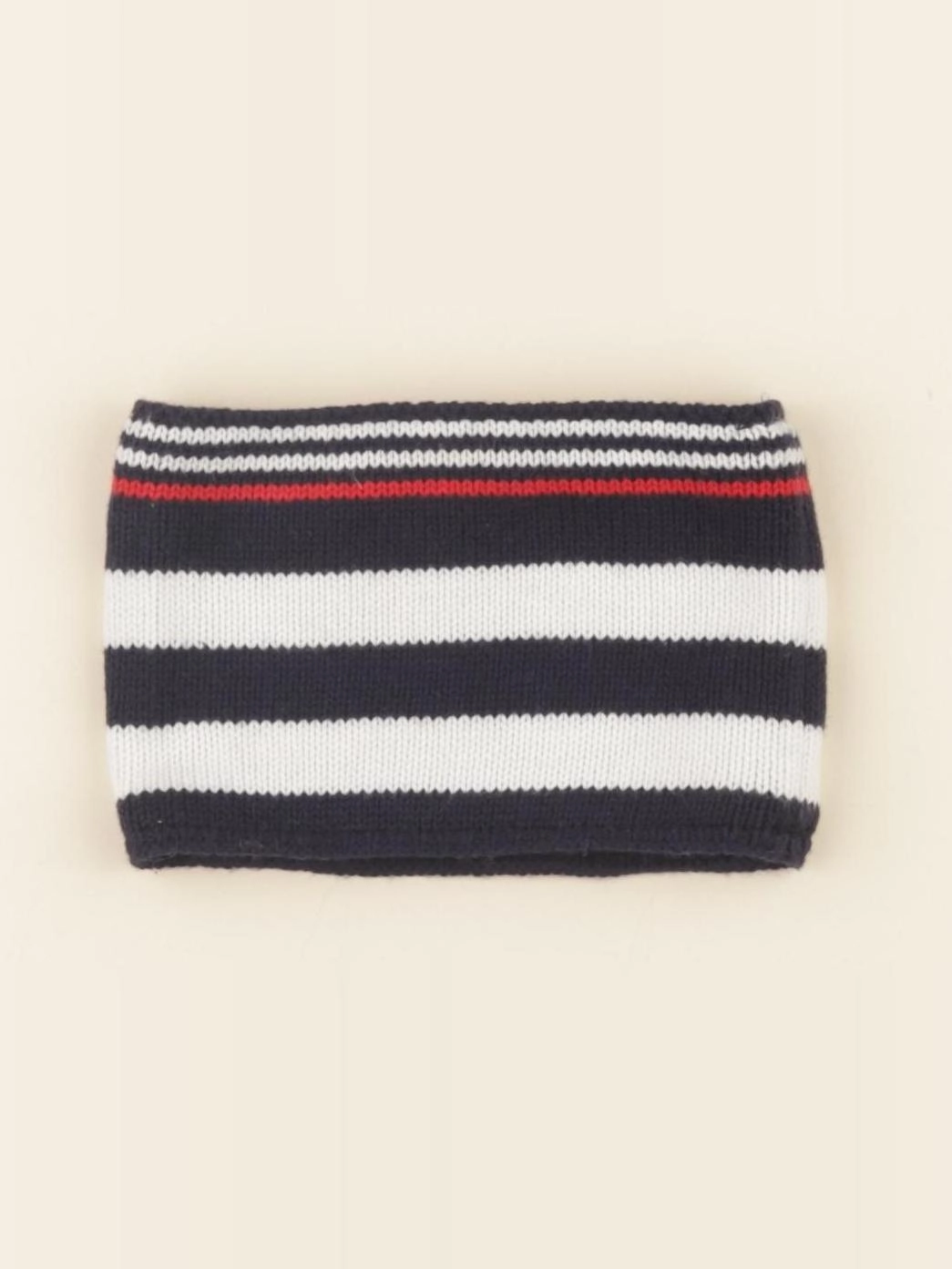 Jacadi - tour de cou bleu, blanc - 9/18 mois