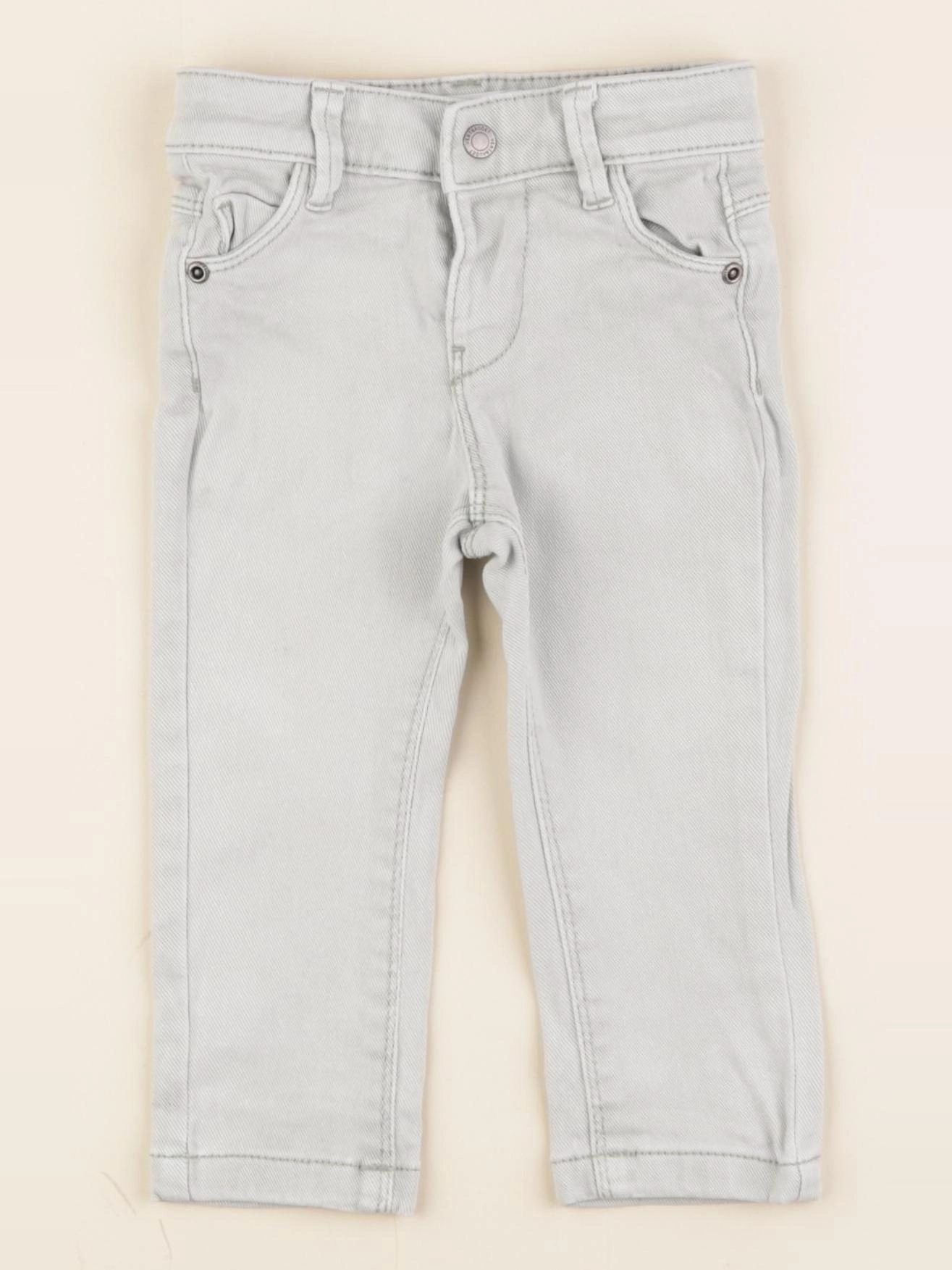 Vertbaudet - jean vert - 6 mois