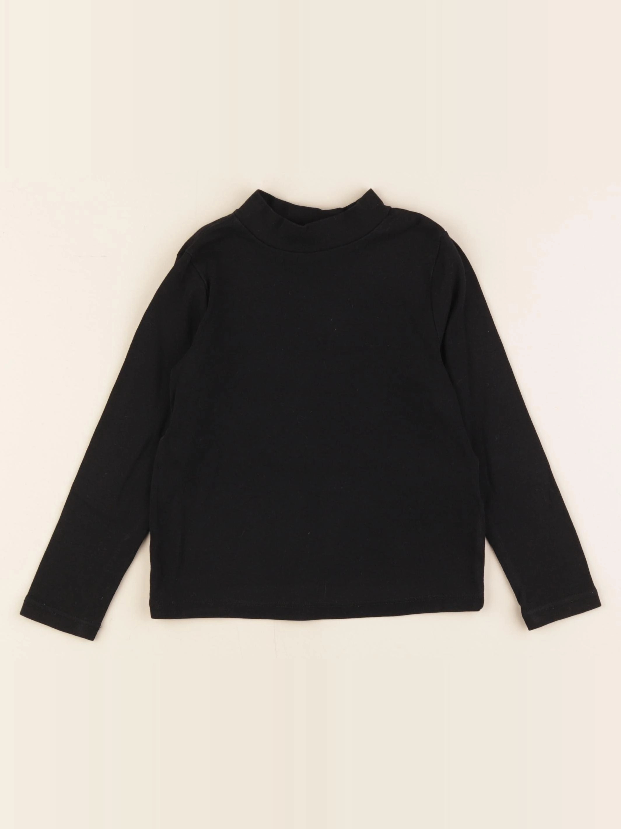 H&M - sous-pull noir - 3/4 ans