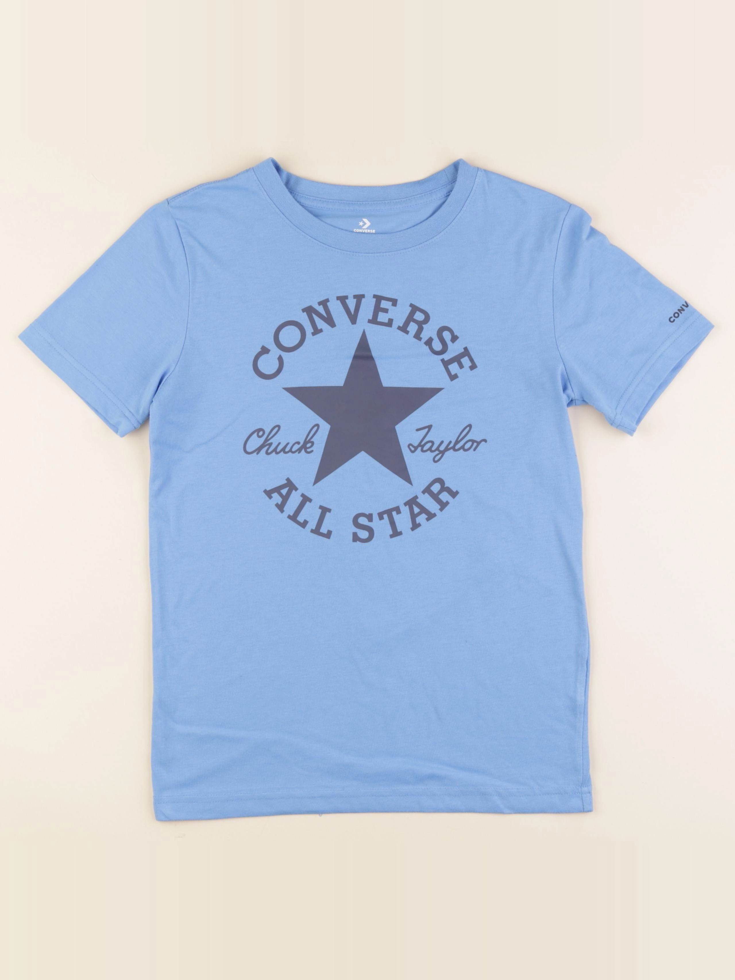 Converse - tee-shirt bleu - 10/12 ans
