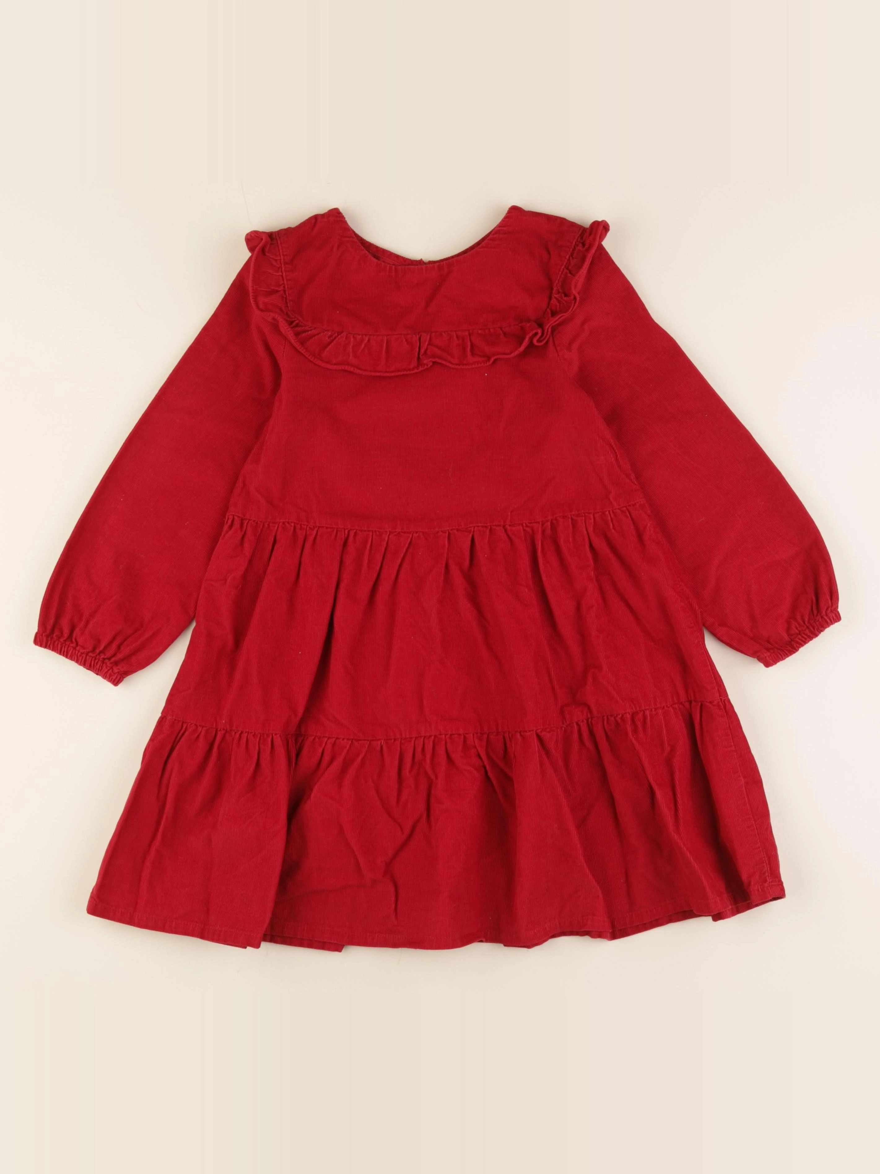 H&M - robe rouge - 5 ans