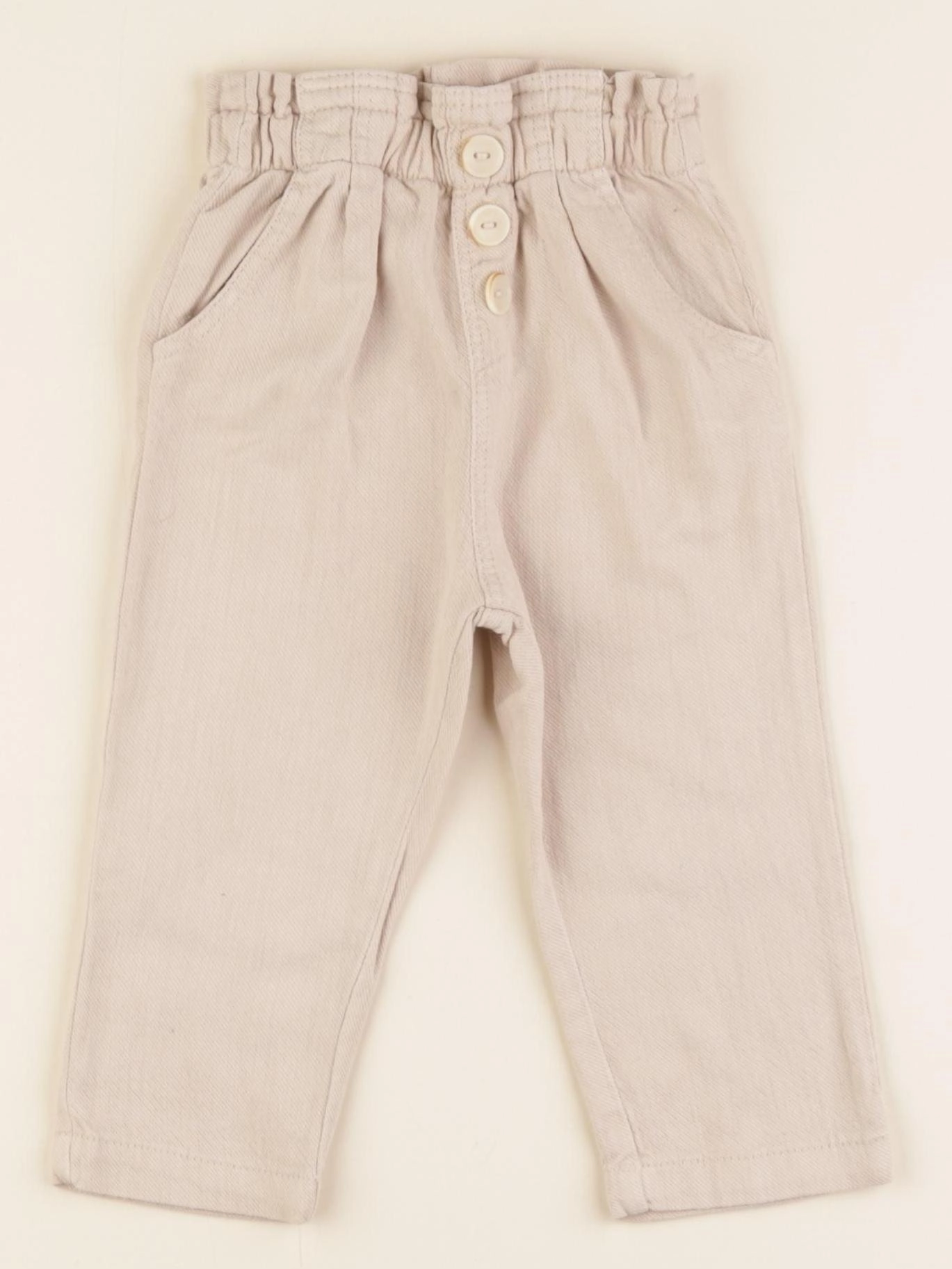 Zara - pantalon beige - 9/12 mois