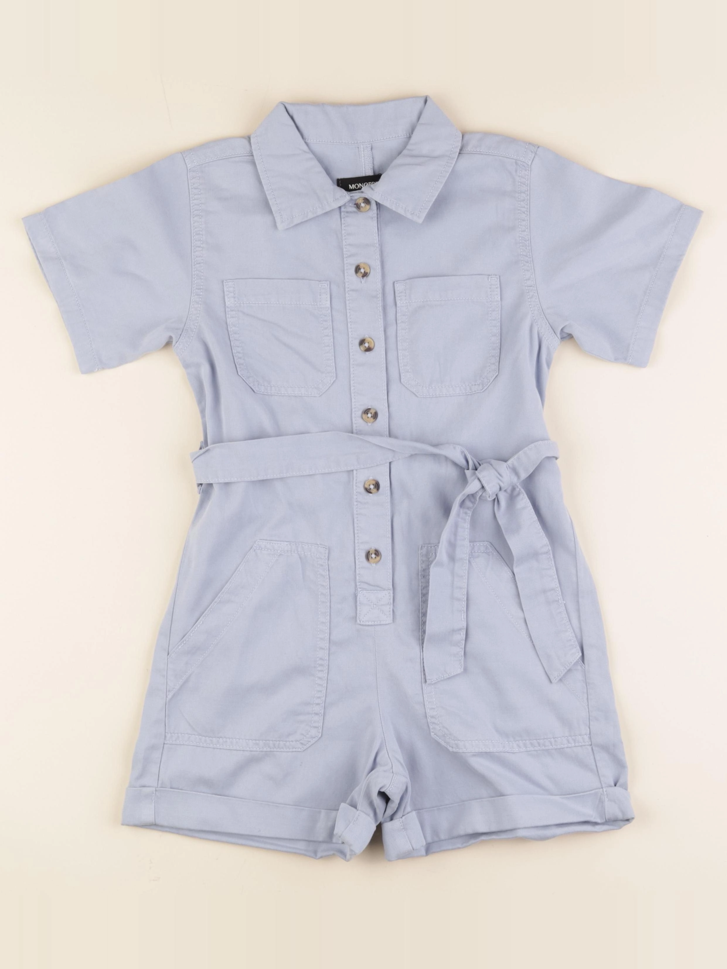 Monoprix - combinaison bleu - 8 ans