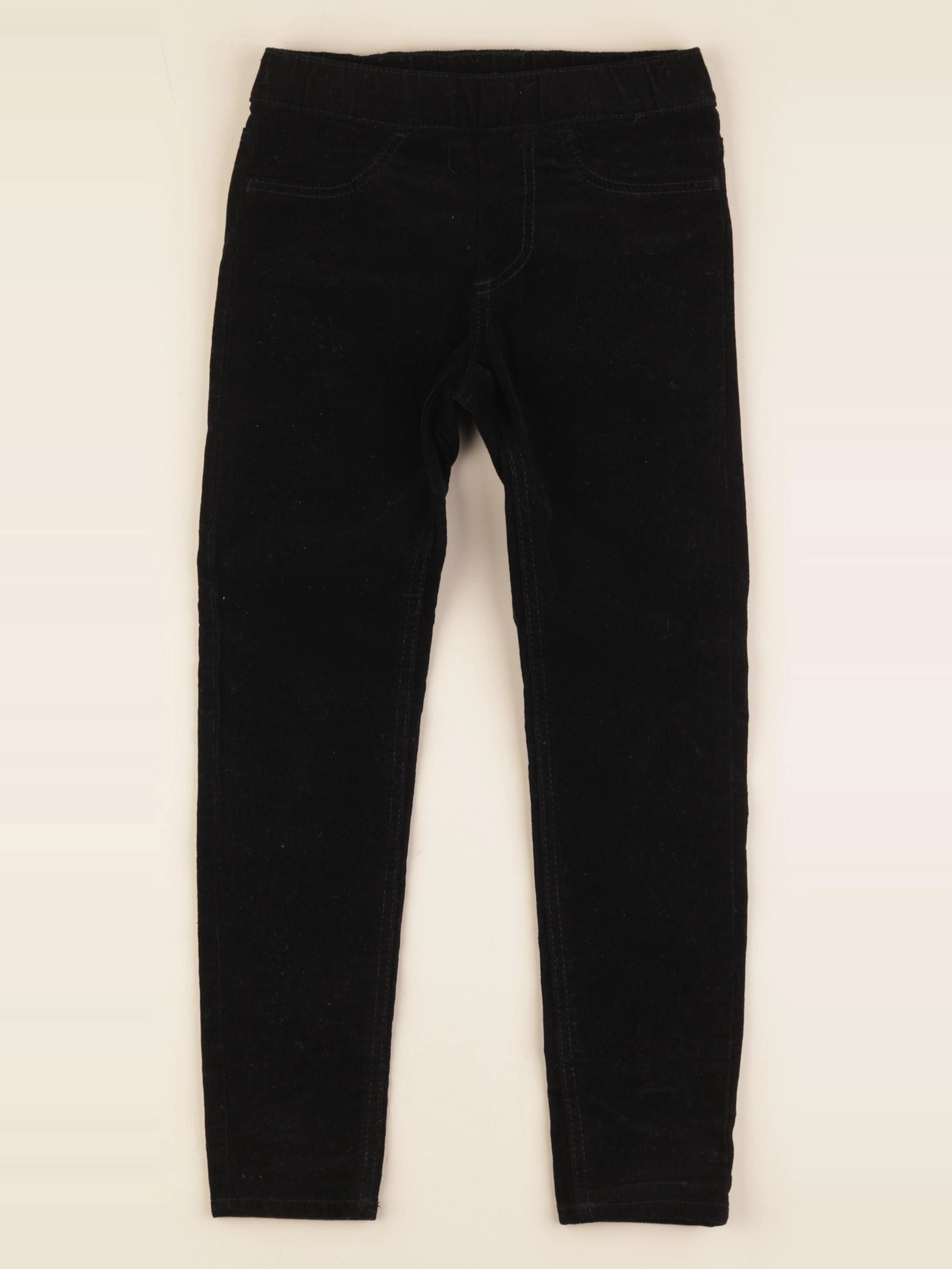 H&M - jegging noir - 6 ans
