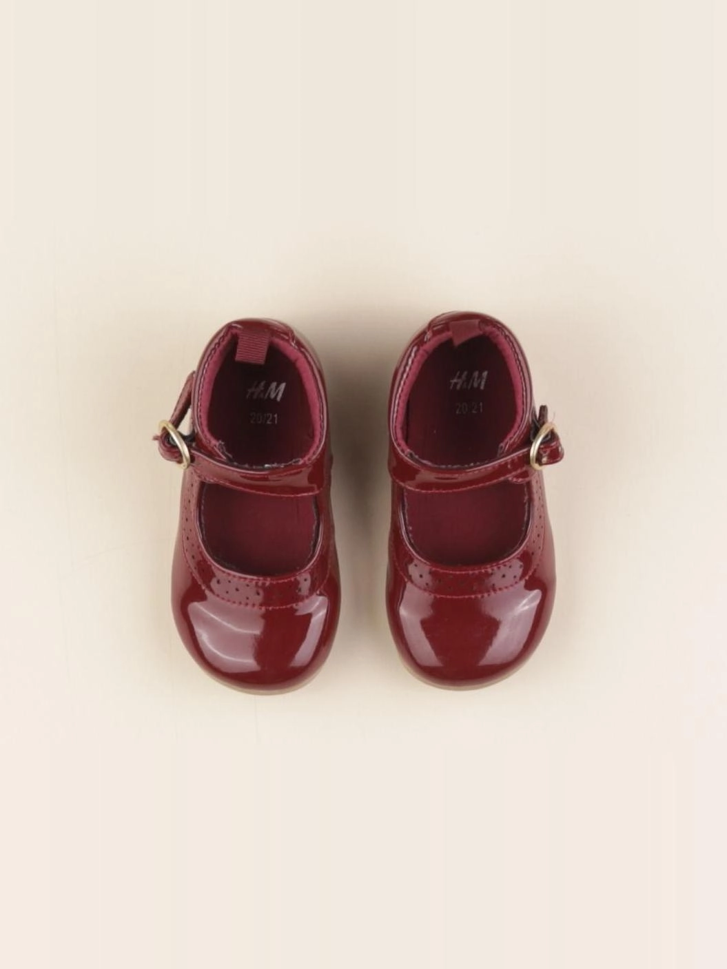 H&M - babies rouge - pointure 20/21