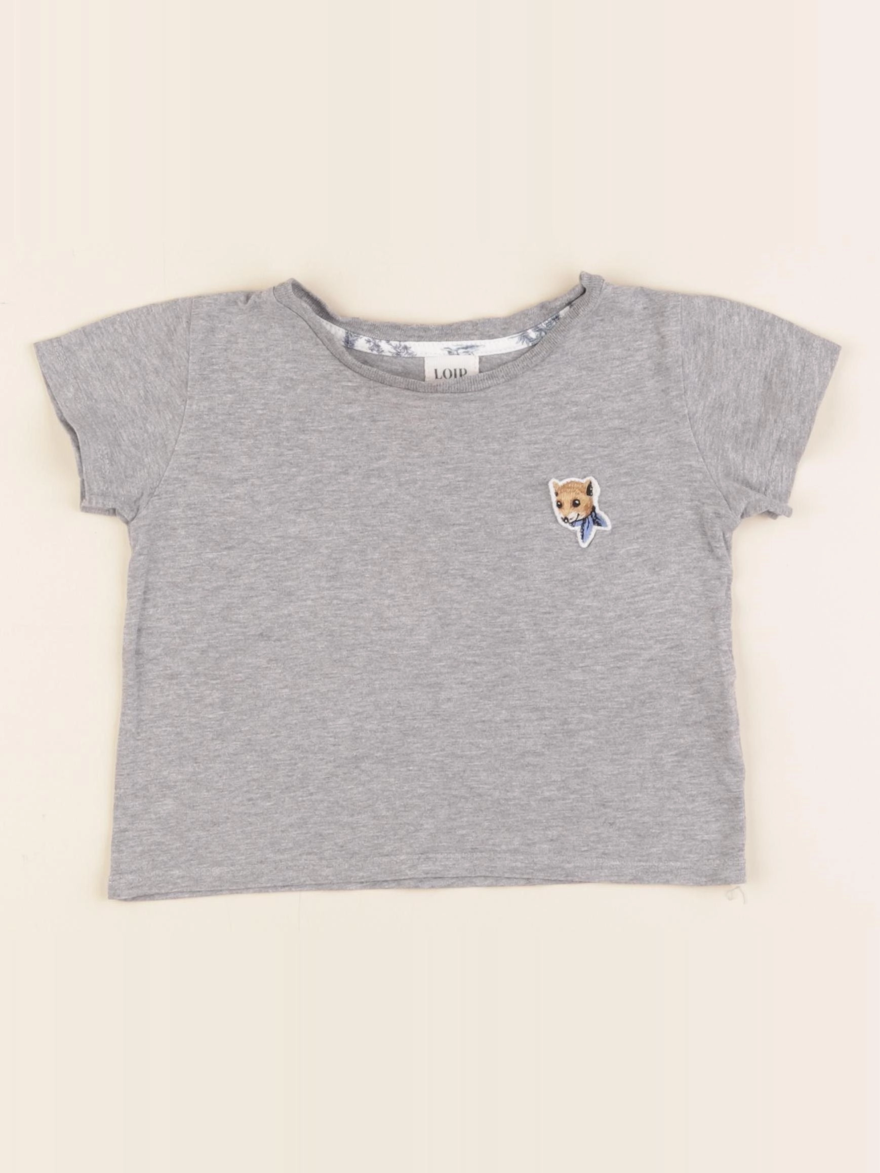 Loir Paris - tee-shirt gris - 24 mois