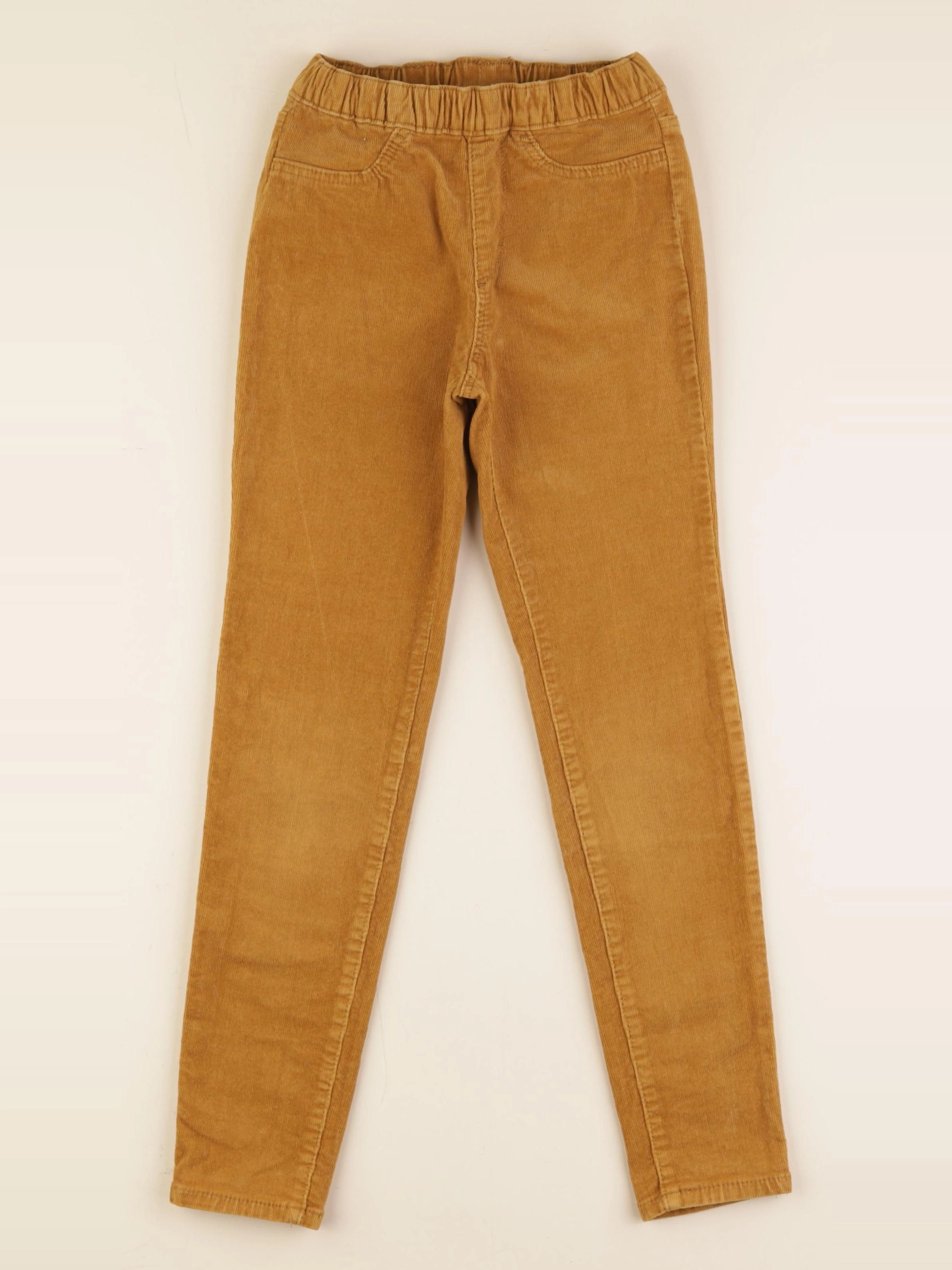 H&M - jegging jaune - 7/8 ans