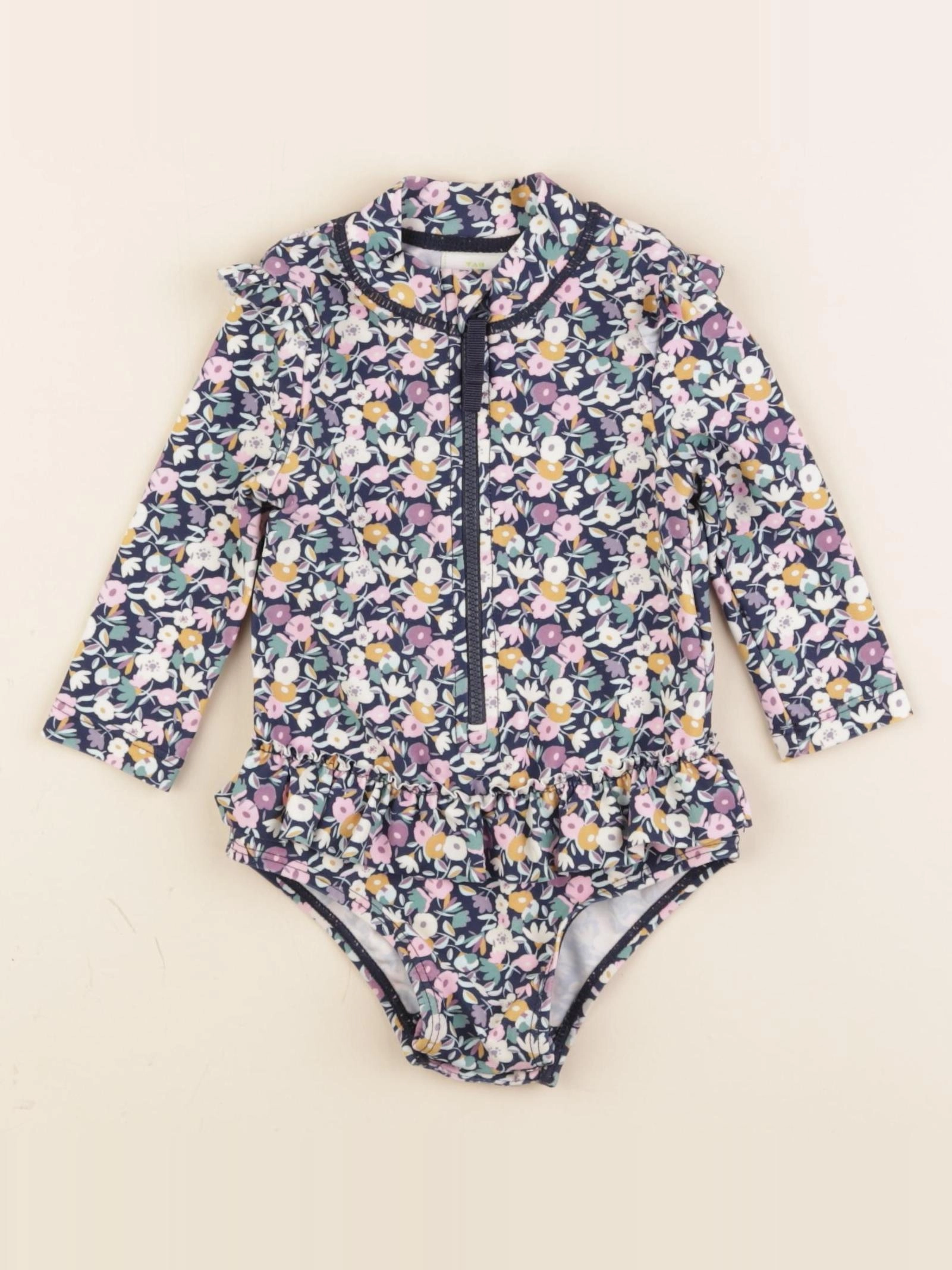 Tape à l'oeil - combi de bain multicolore - 12 mois