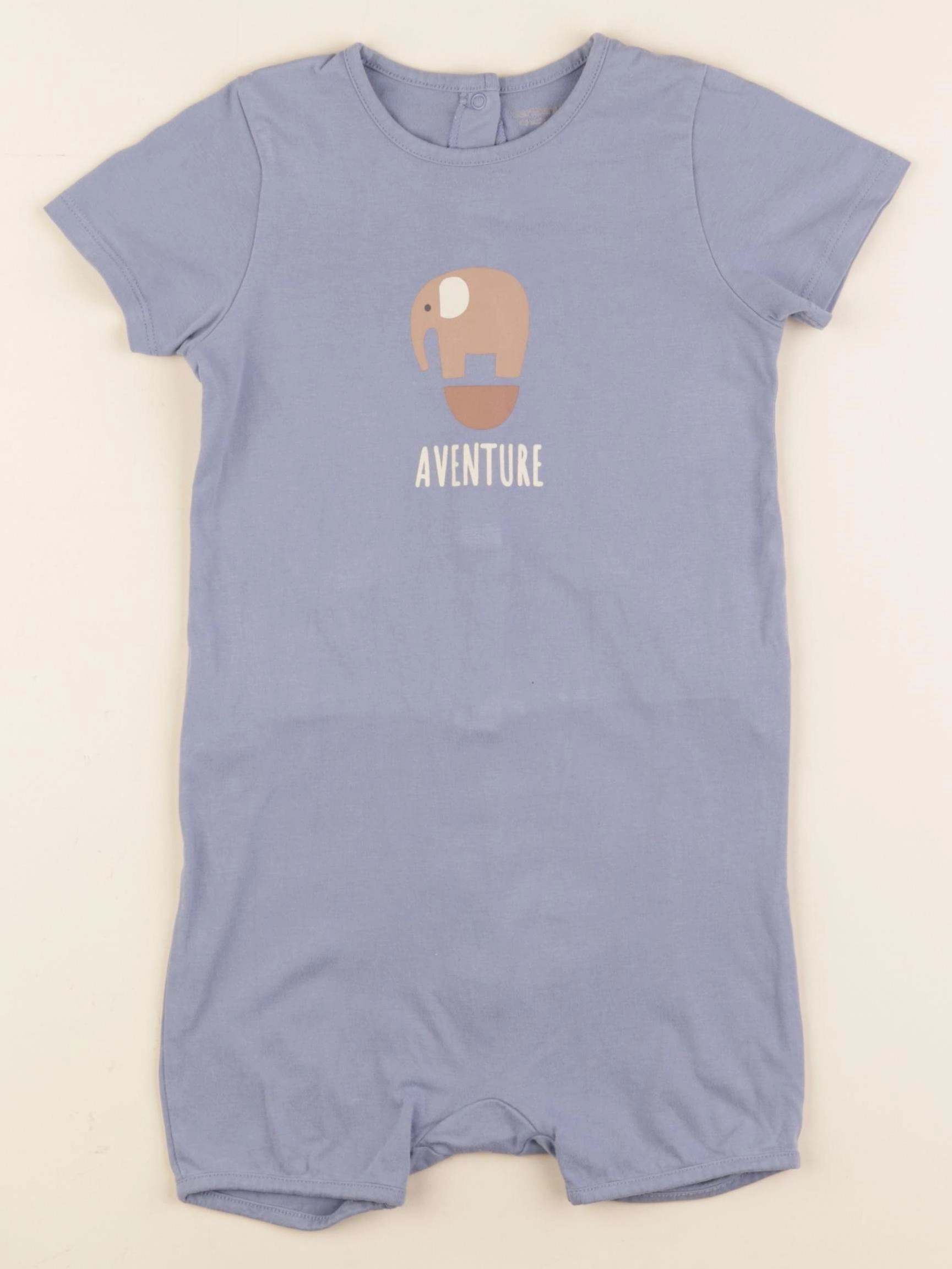 Vertbaudet - pyjama bleu - 36 mois