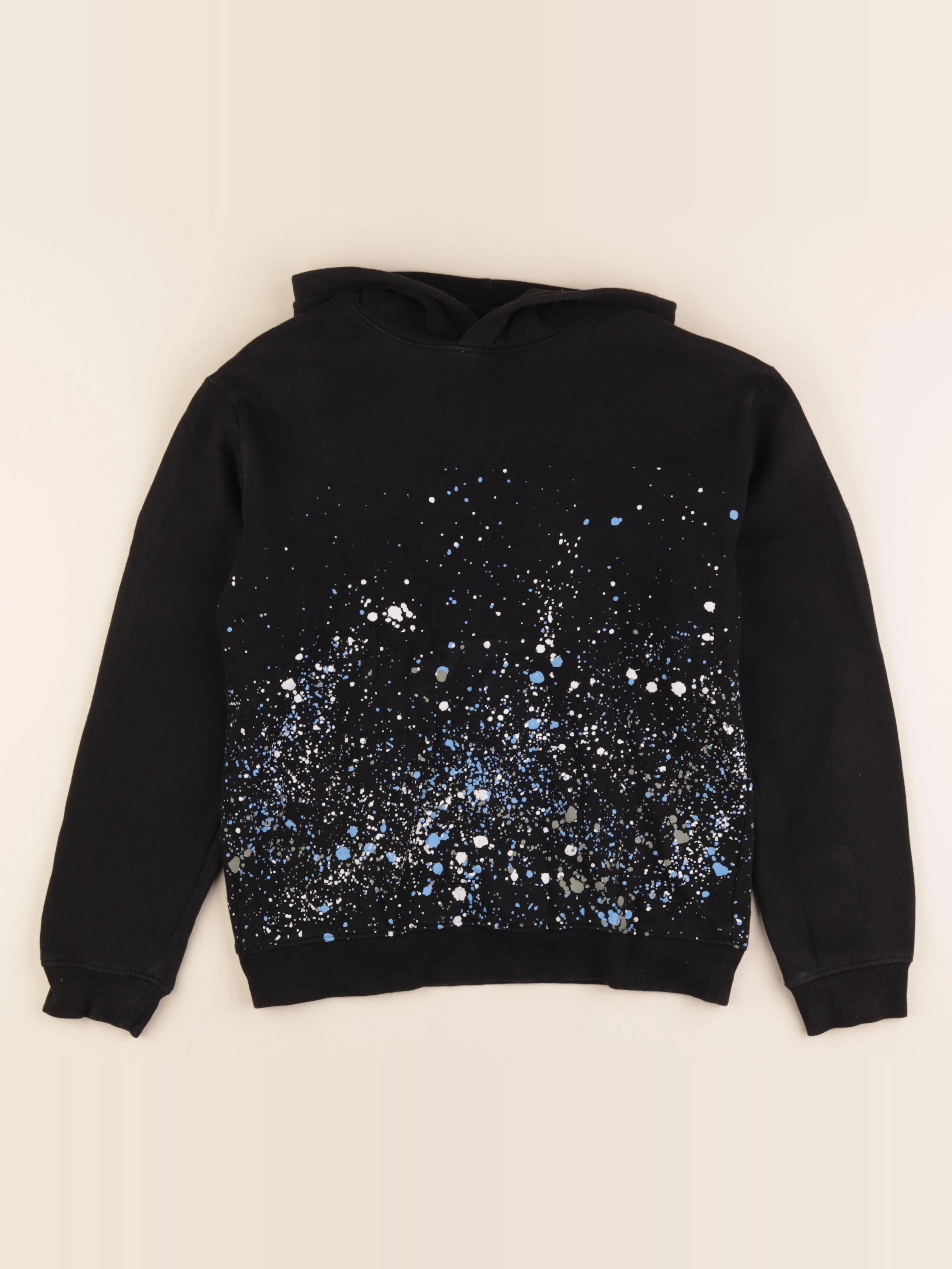 H&M - sweat noir - 10/12 ans