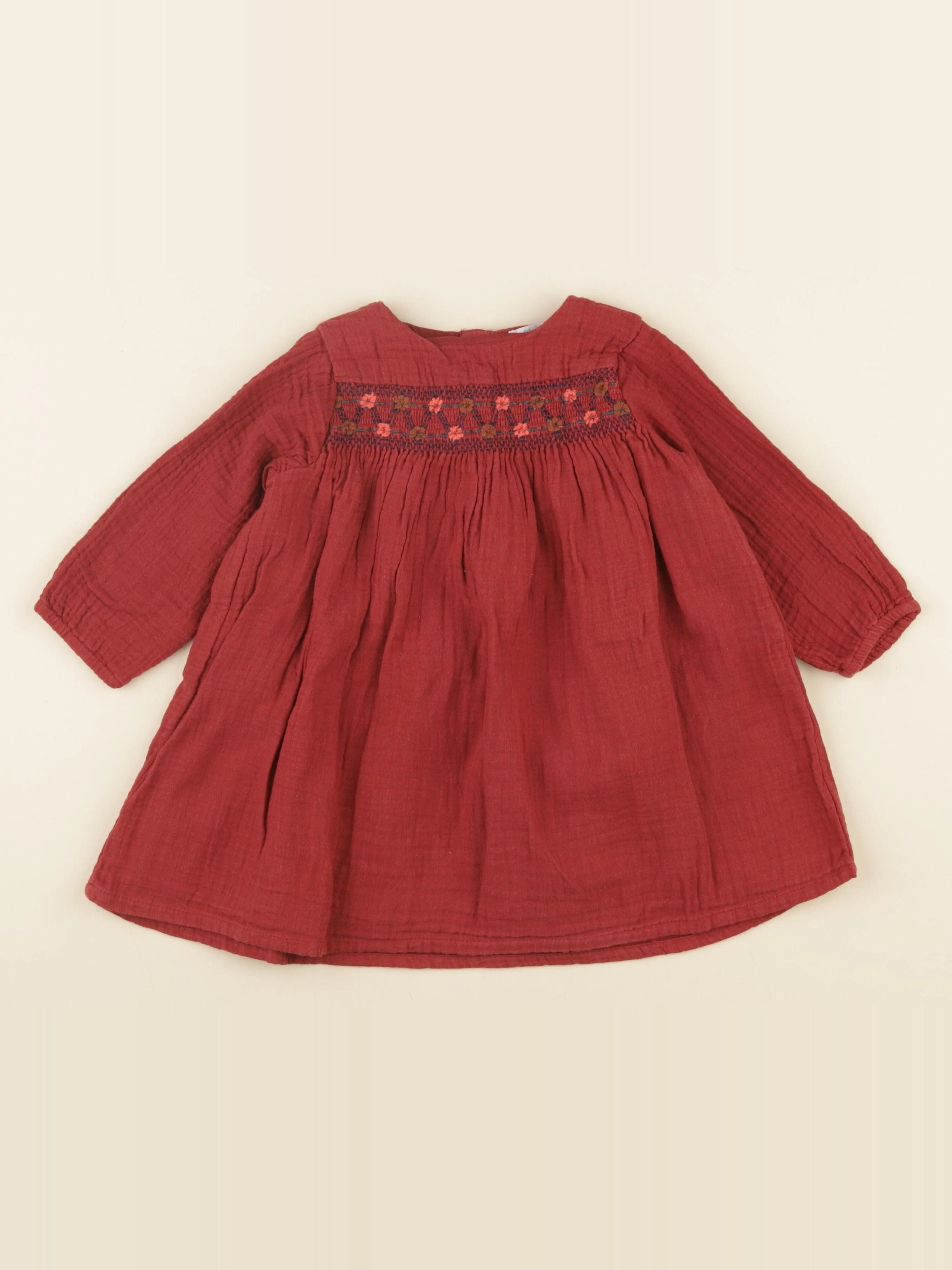 Boutchou - robe rouge - 18 mois