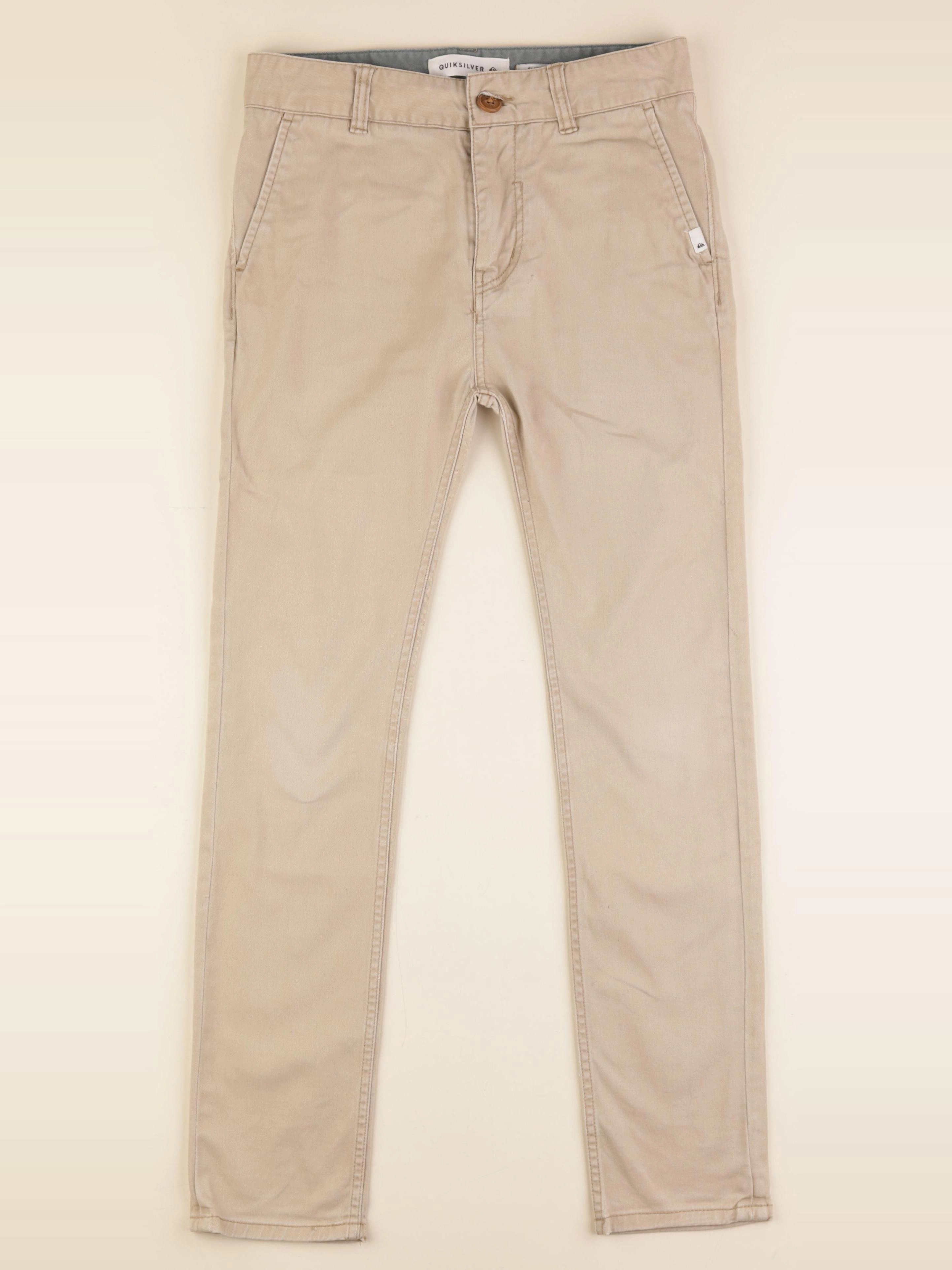 Quiksilver - pantalon beige - 12 ans