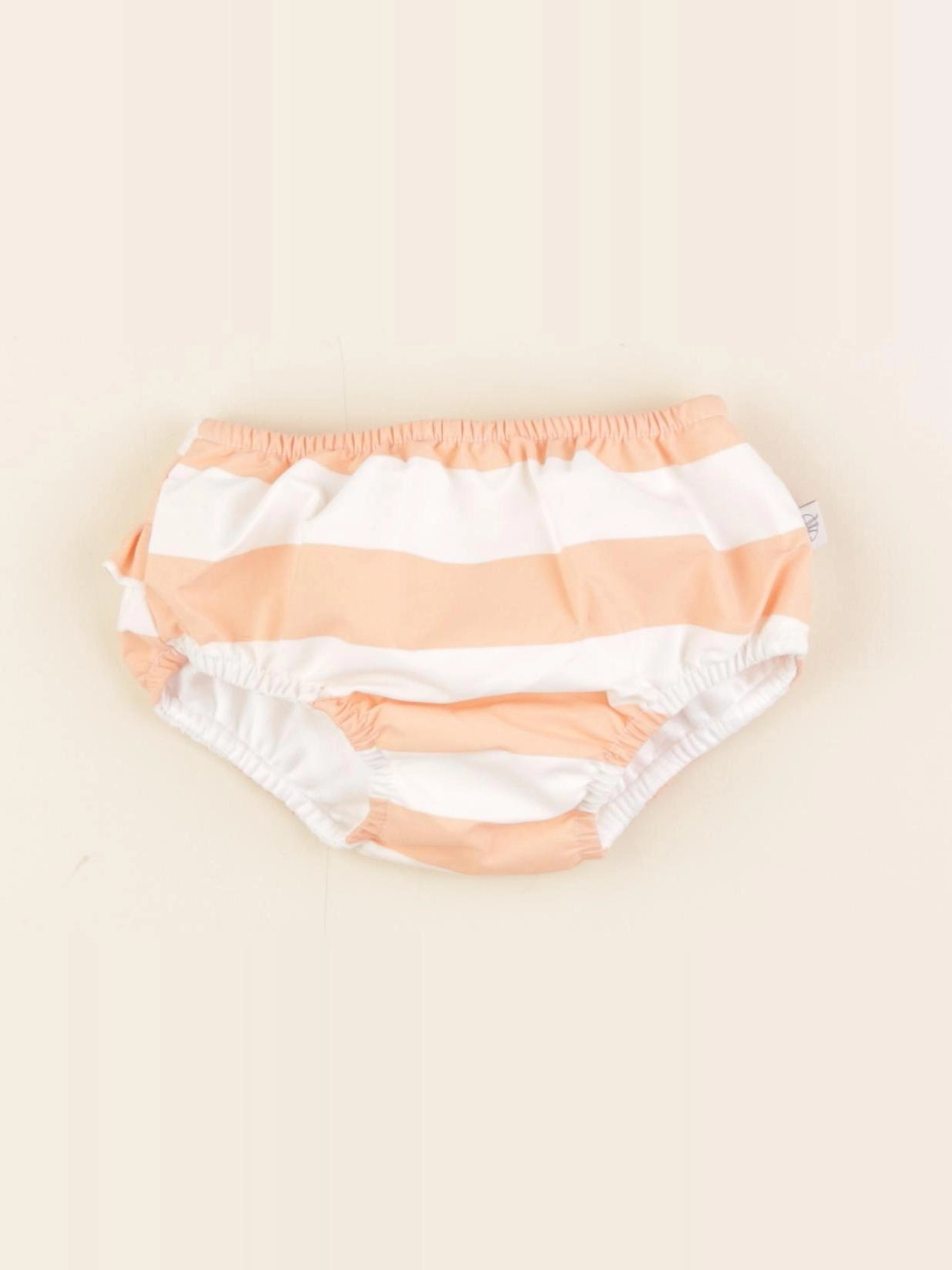 Lassig - maillot de bain blanc, orange - 6/12 mois